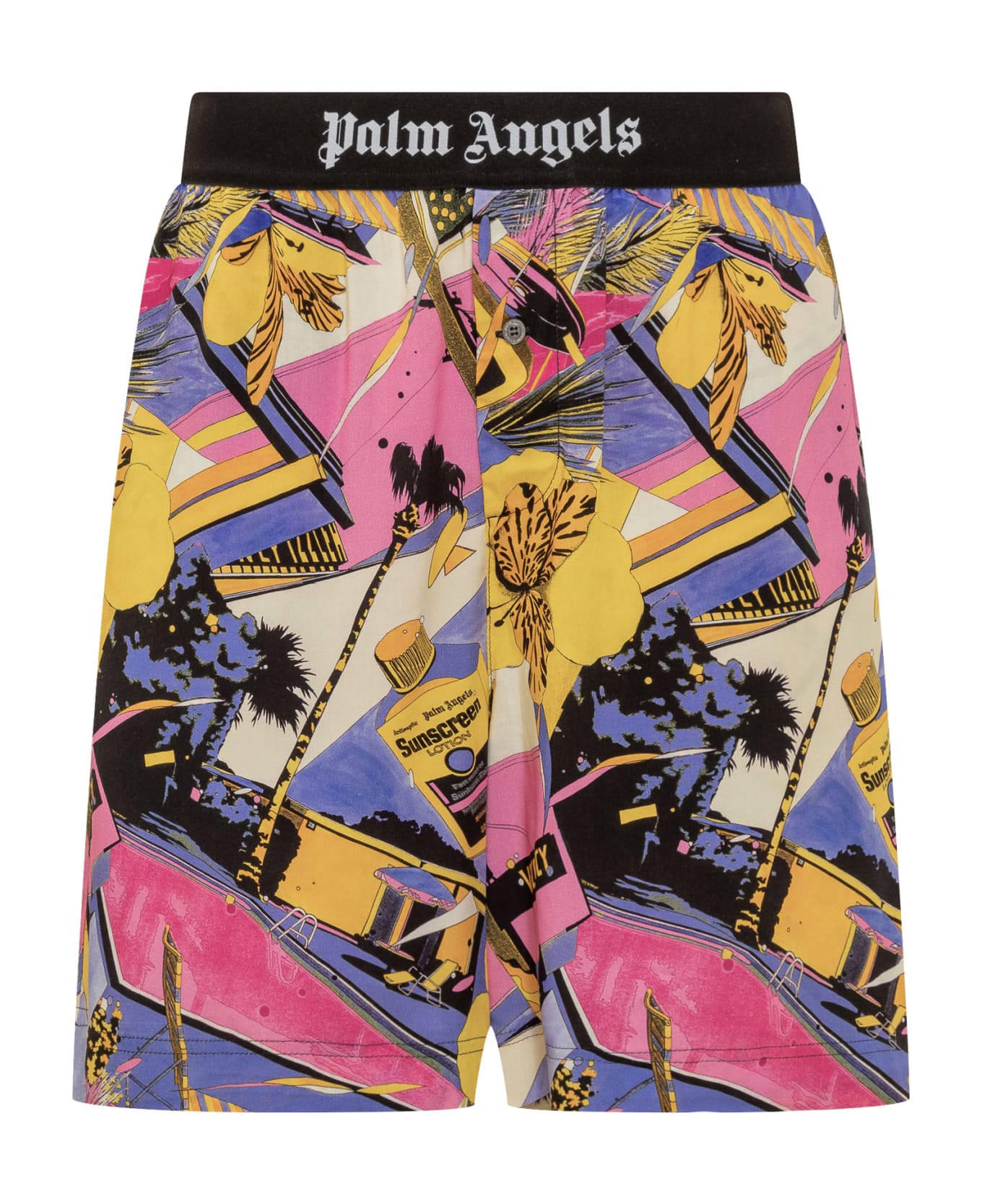 Palm Angels Miami Mix Easy Shorts - MULTICOLORE