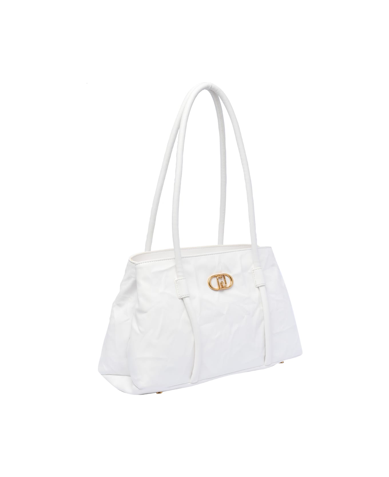 Liu-Jo Logo Shoulder Bag - White