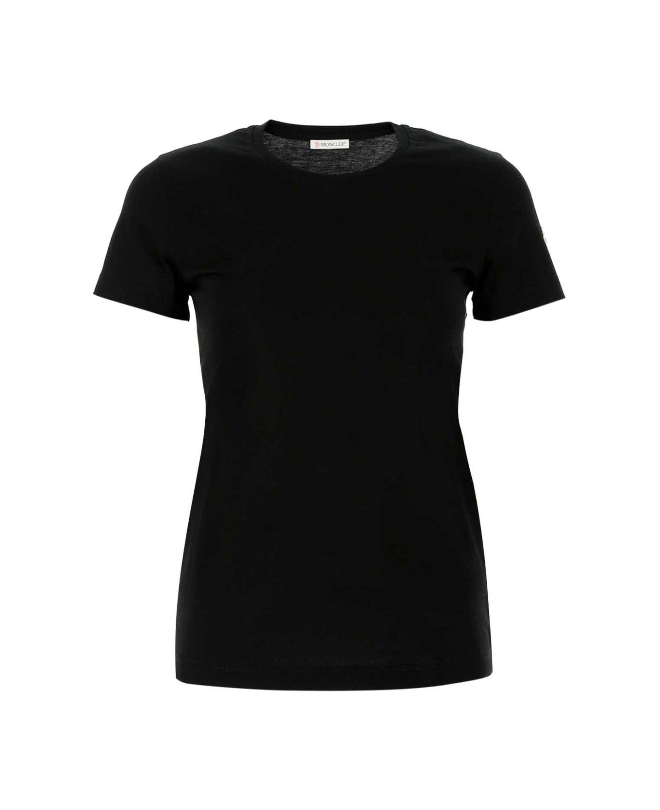 Moncler Crewneck Short-sleeved T-shirt - Nero