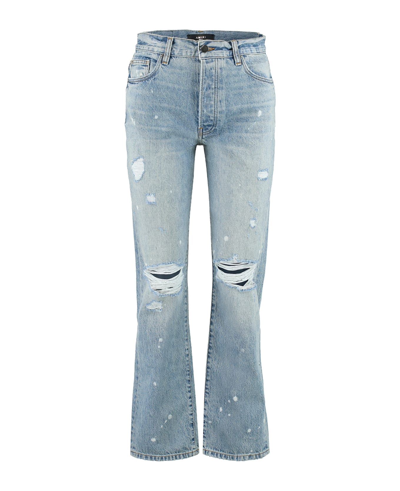 AMIRI 5-pocket Straight-leg Jeans - Denim