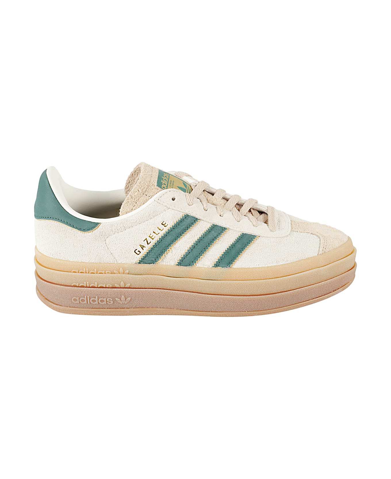 Adidas Originals Gazelle Bold Lace-up Sneakers - CWHITE