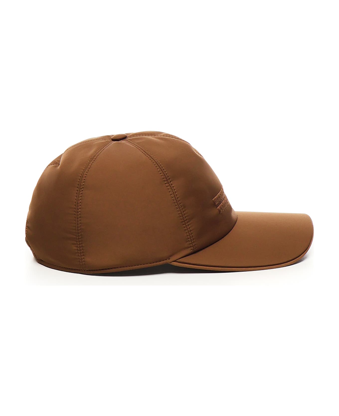 Zegna Technical Fabric Baseball Hat - Brown