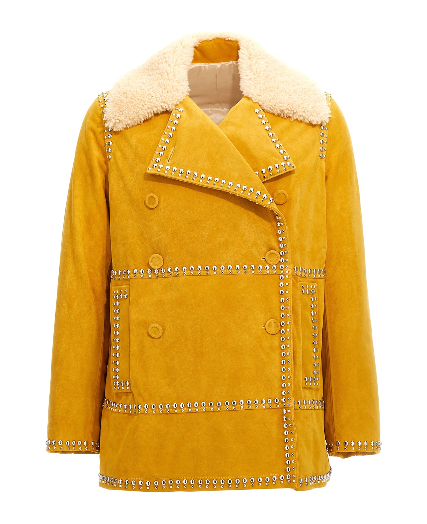 Wales Bonner 'time' Jacket - Yellow