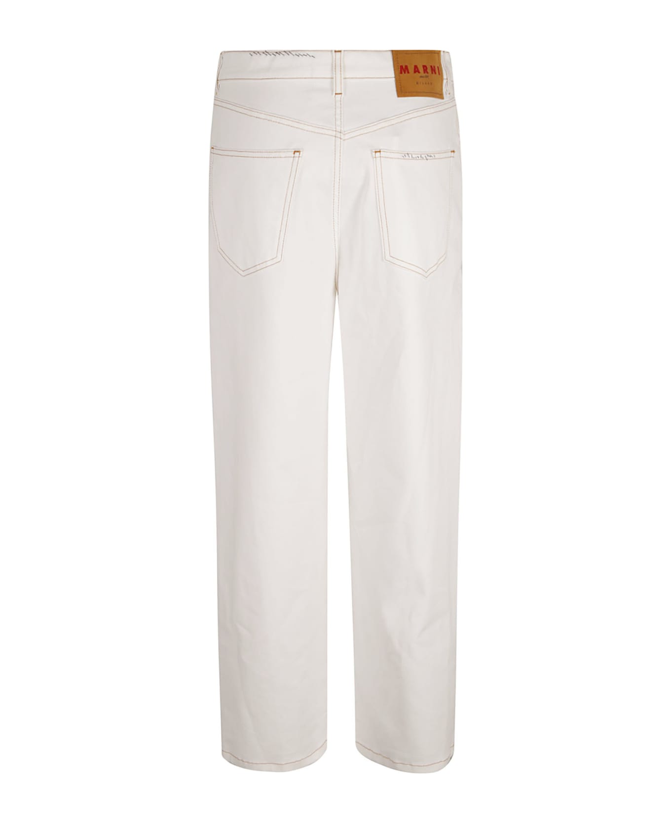 Marni Lightweight Stretch Denim Jeans - Lily White