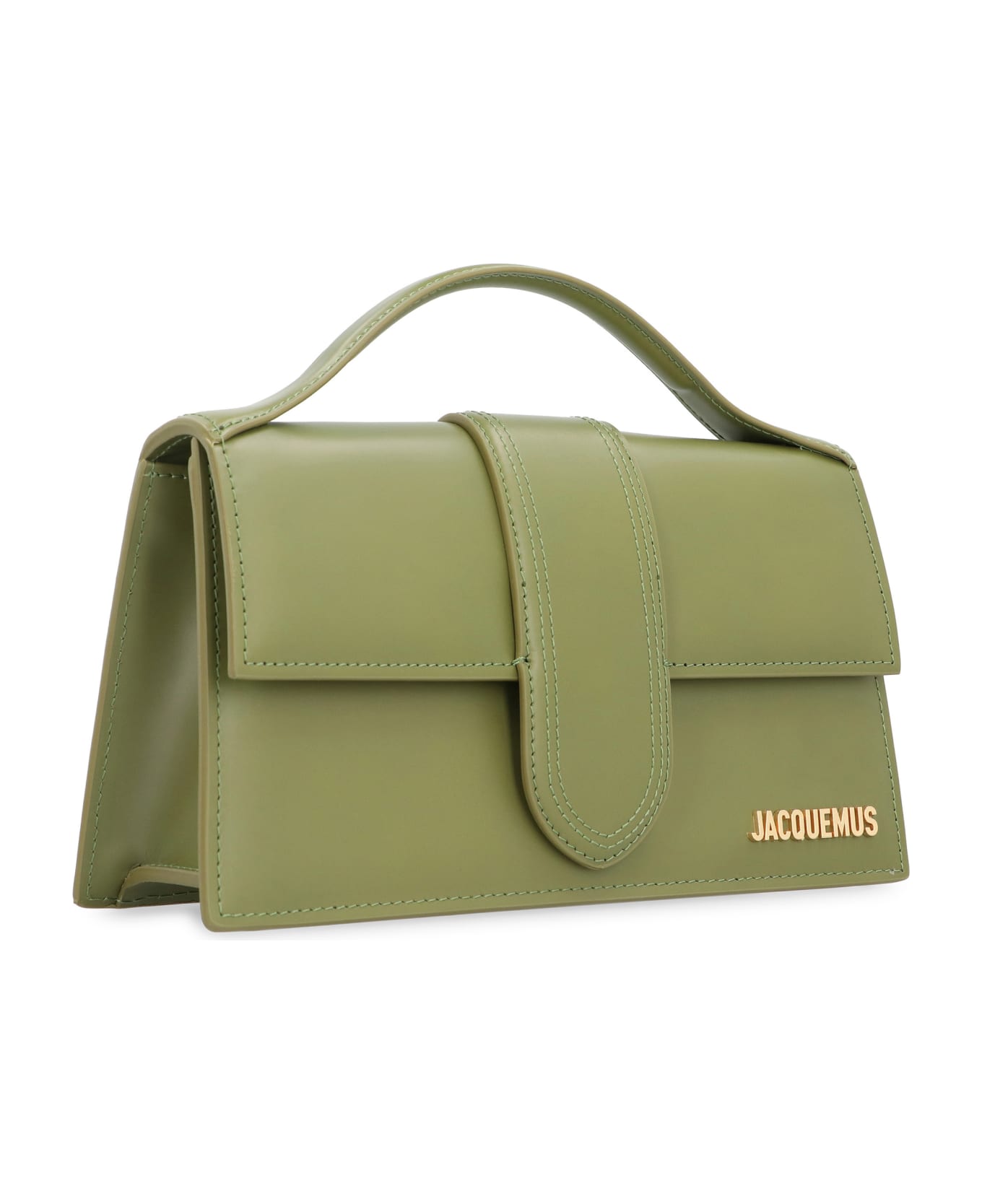 Jacquemus Le Grand Bambino Leather Handbag - 560 KHAKI