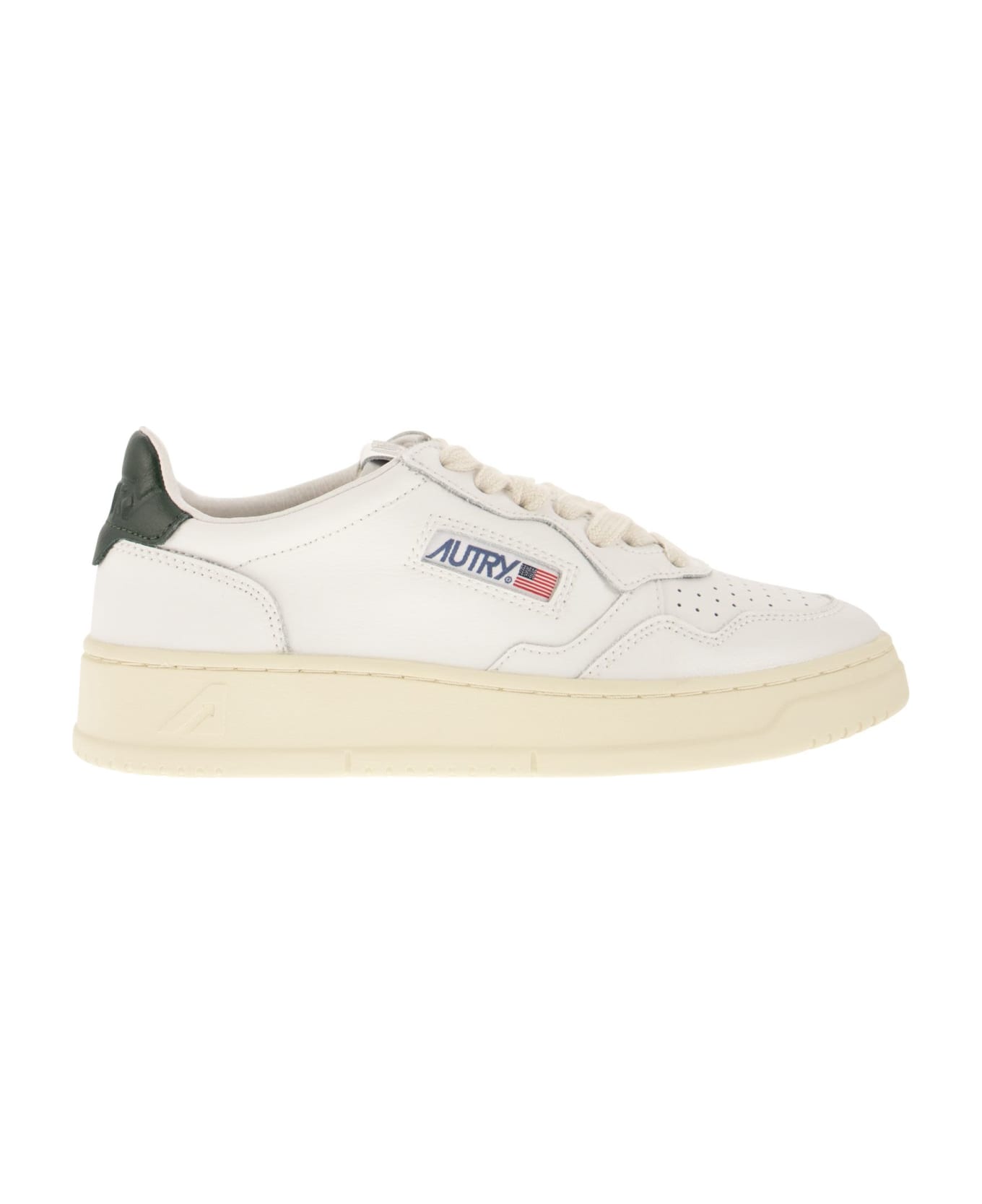 Autry 'medalist' Low-top Sneakers - White/musk スニーカー