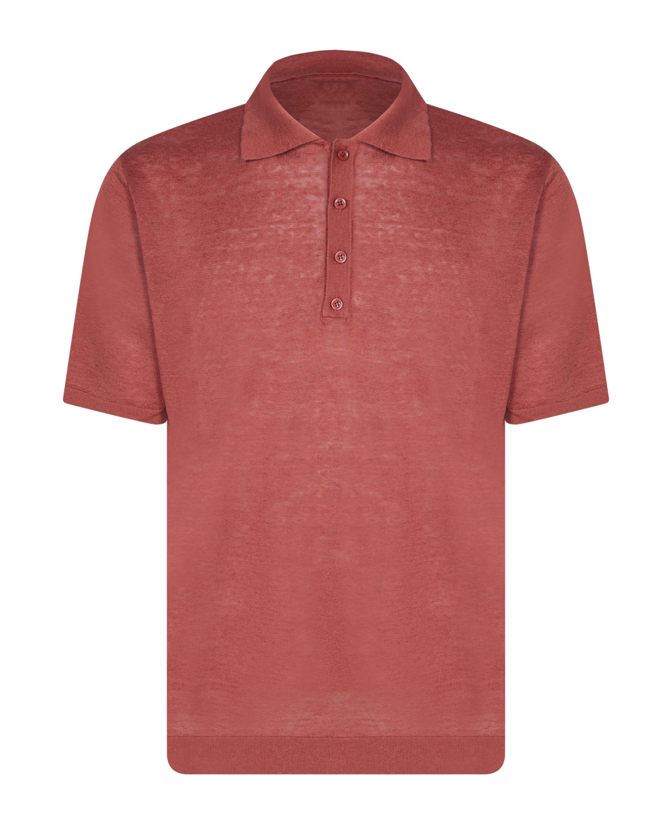 costumein Putri Powder Cotton Polo Shirt - Pink