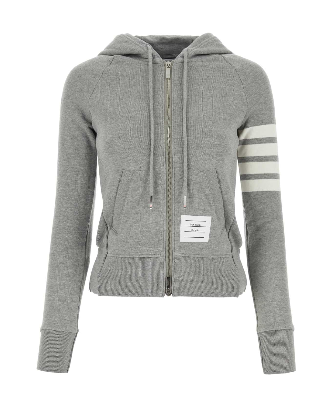 Thom Browne Grey Cotton Sweatshirt - 055