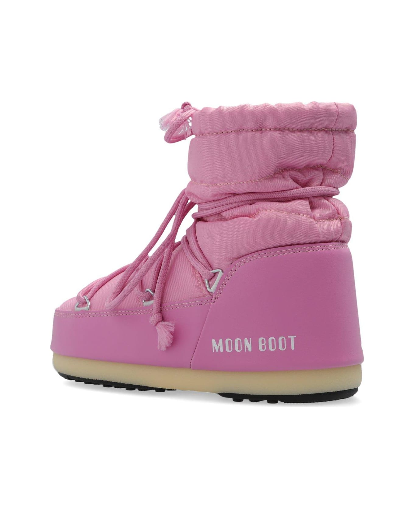 Moon Boot Light Low Lace-up Snow Boots - PINK
