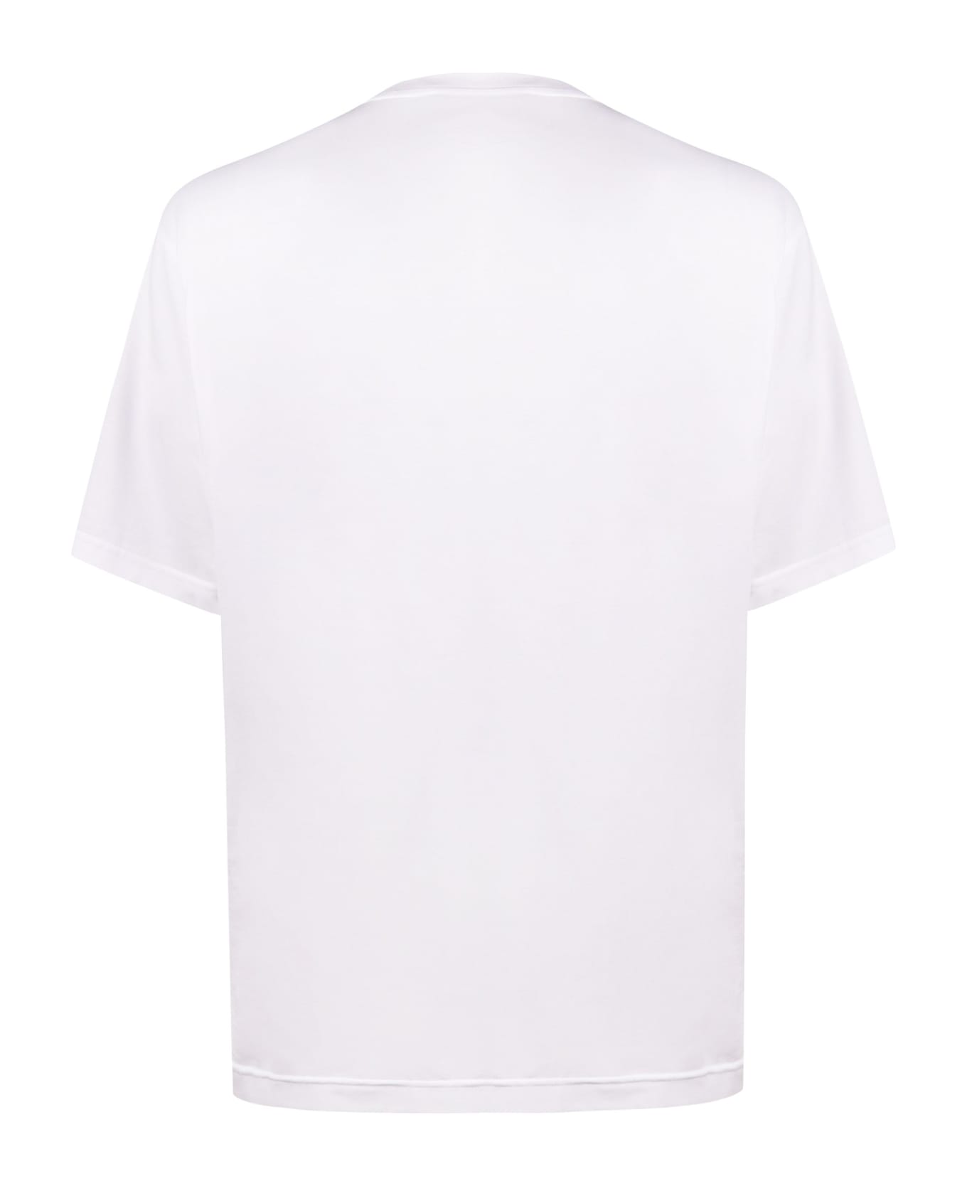 Dolce 
Gabbana Cotton Crew-neck T-shirt - White