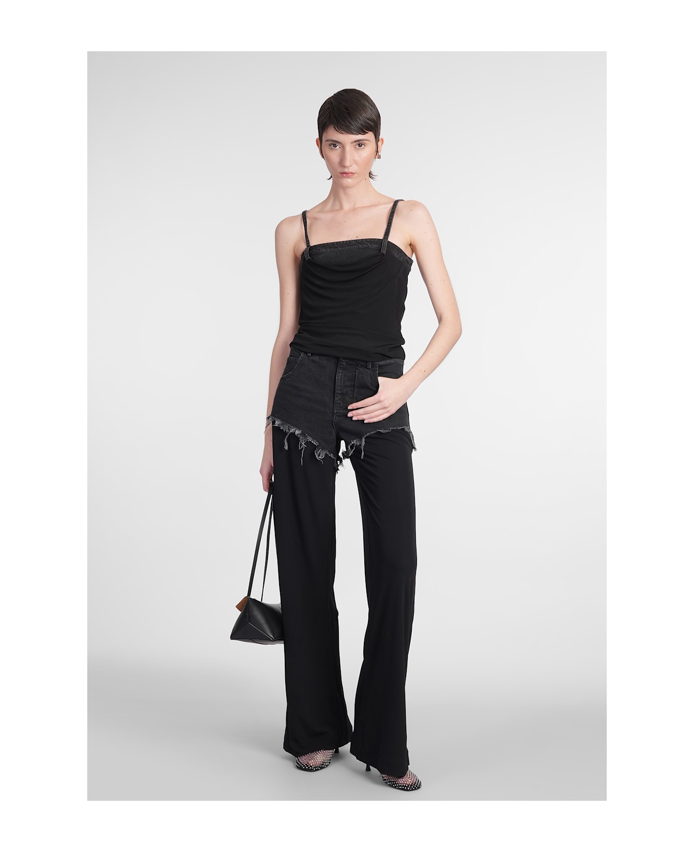 Christopher Esber Jeans In Black Cotton - black