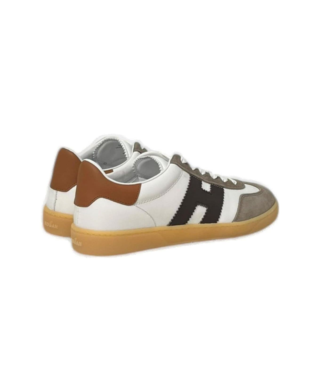 Hogan Cool Side Logo Patch Sneakers Hogan - WHITE