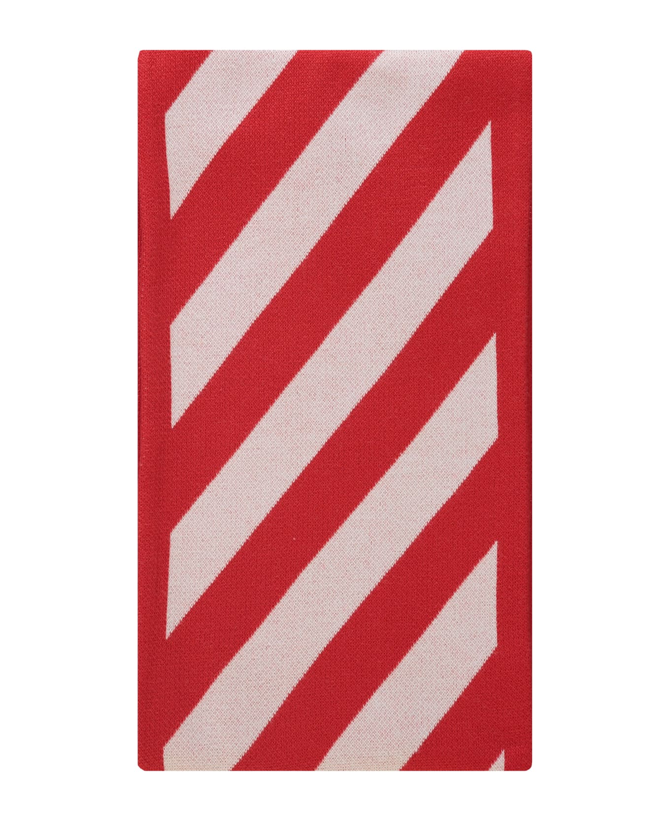 Off-White Double Face Scarf - red