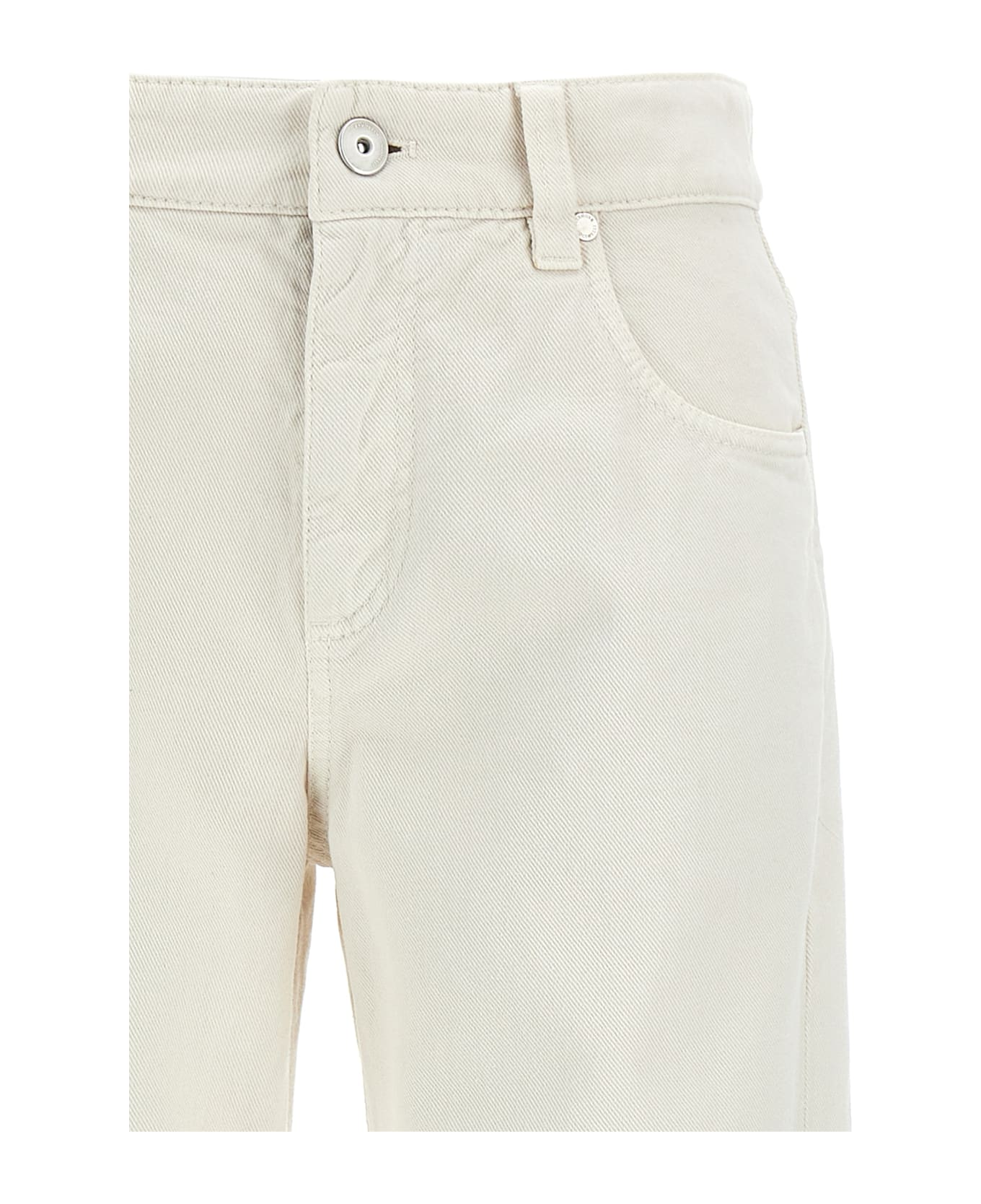 Brunello Cucinelli Loose Jeans - Beige