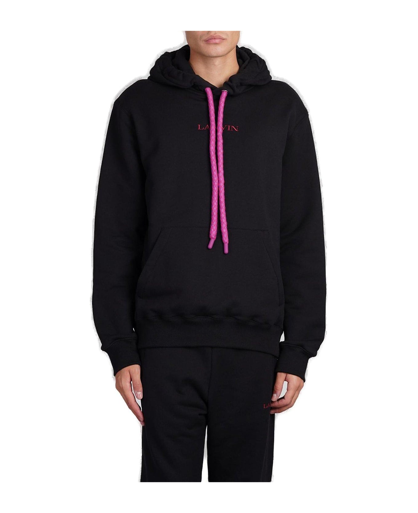 Lanvin Curb Snake Hoodie - Black