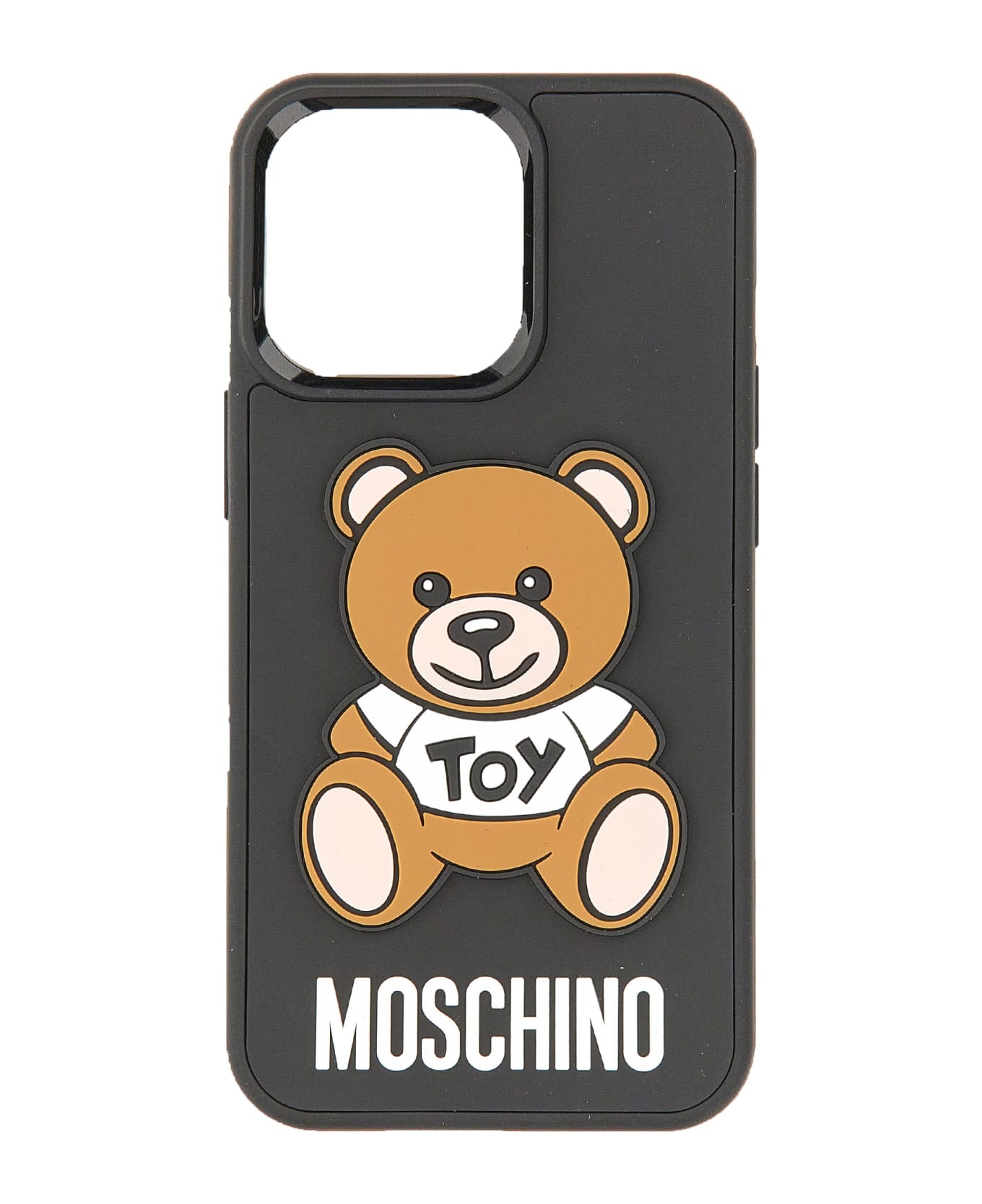 Moschino Cover Per Iphone 13 Pro - BLACK デジタルアクセサリー