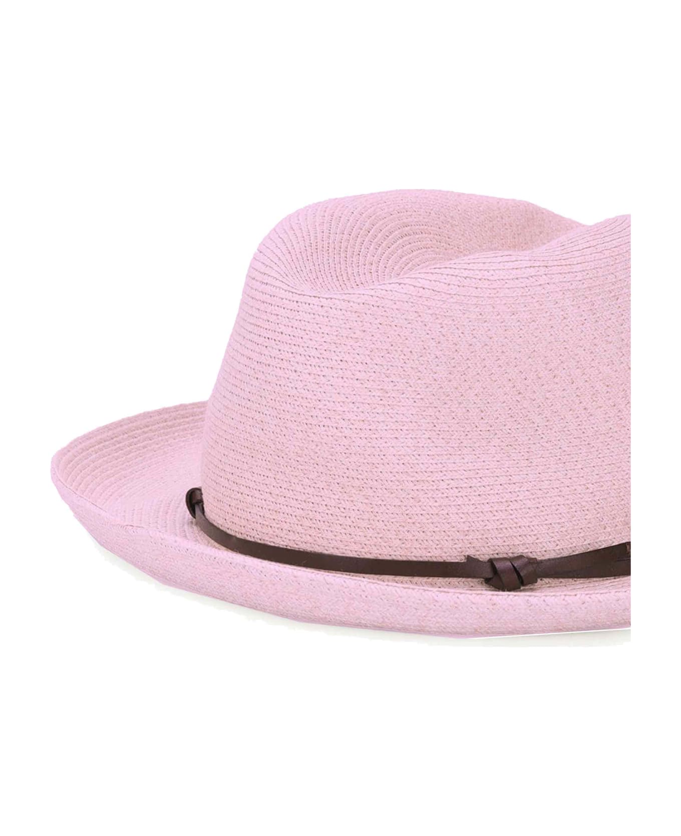 MC2 Saint Barth Pink Paper Hat - PINK