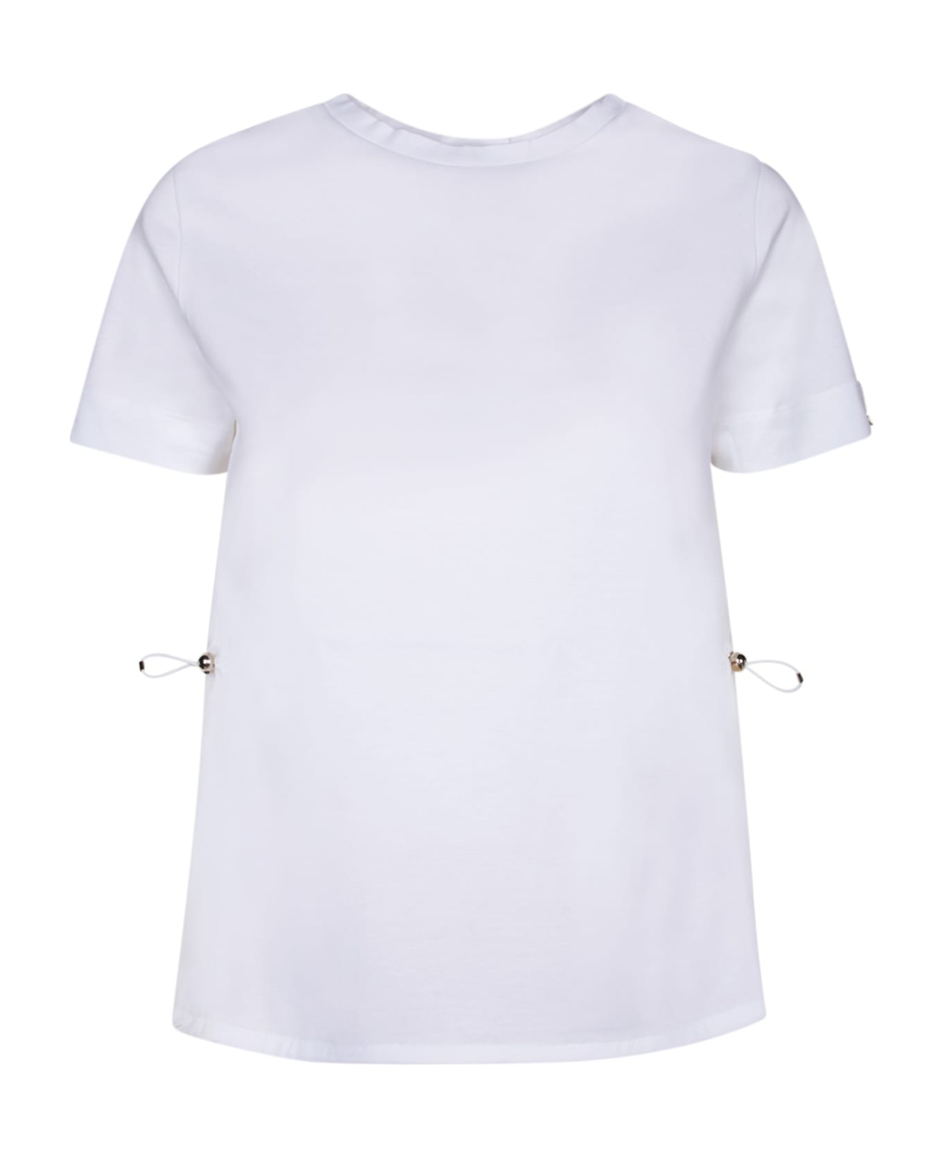 【関税 送料無料】HERNO ペールピンク コットン Tシャツ c9b5a84c5400ec718f1beda296ca8b