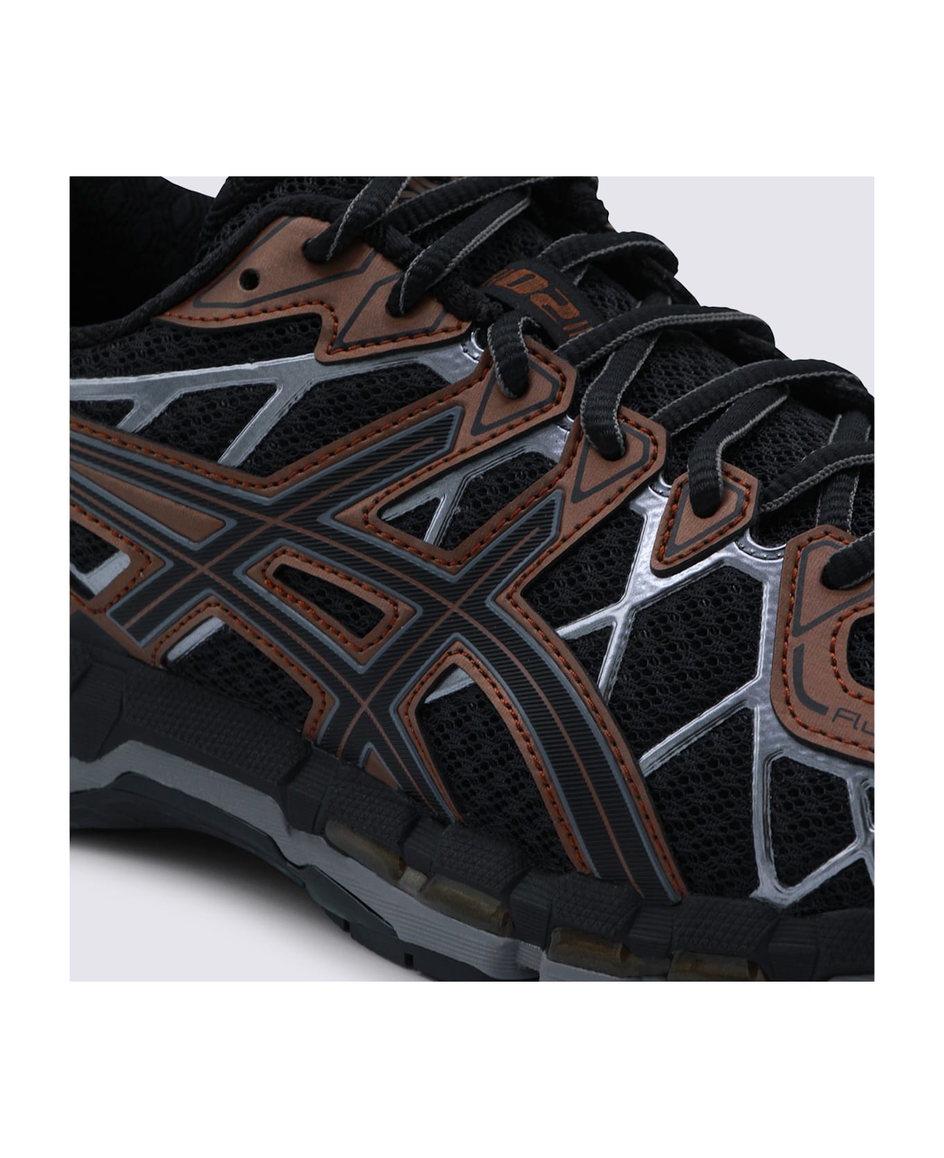 Asics Brown And Black Gel-kayano 20 Sneakers - BLACK/REDDISH BROWN