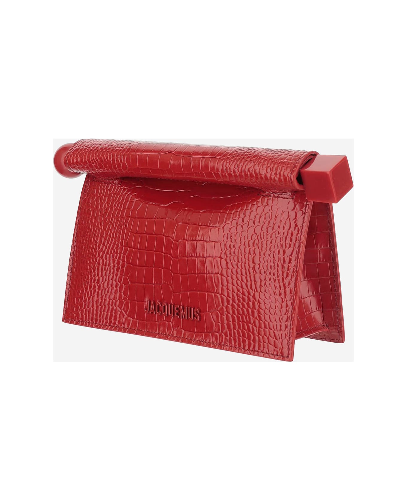 Jacquemus La Petite Pochette Rond Carré - Red