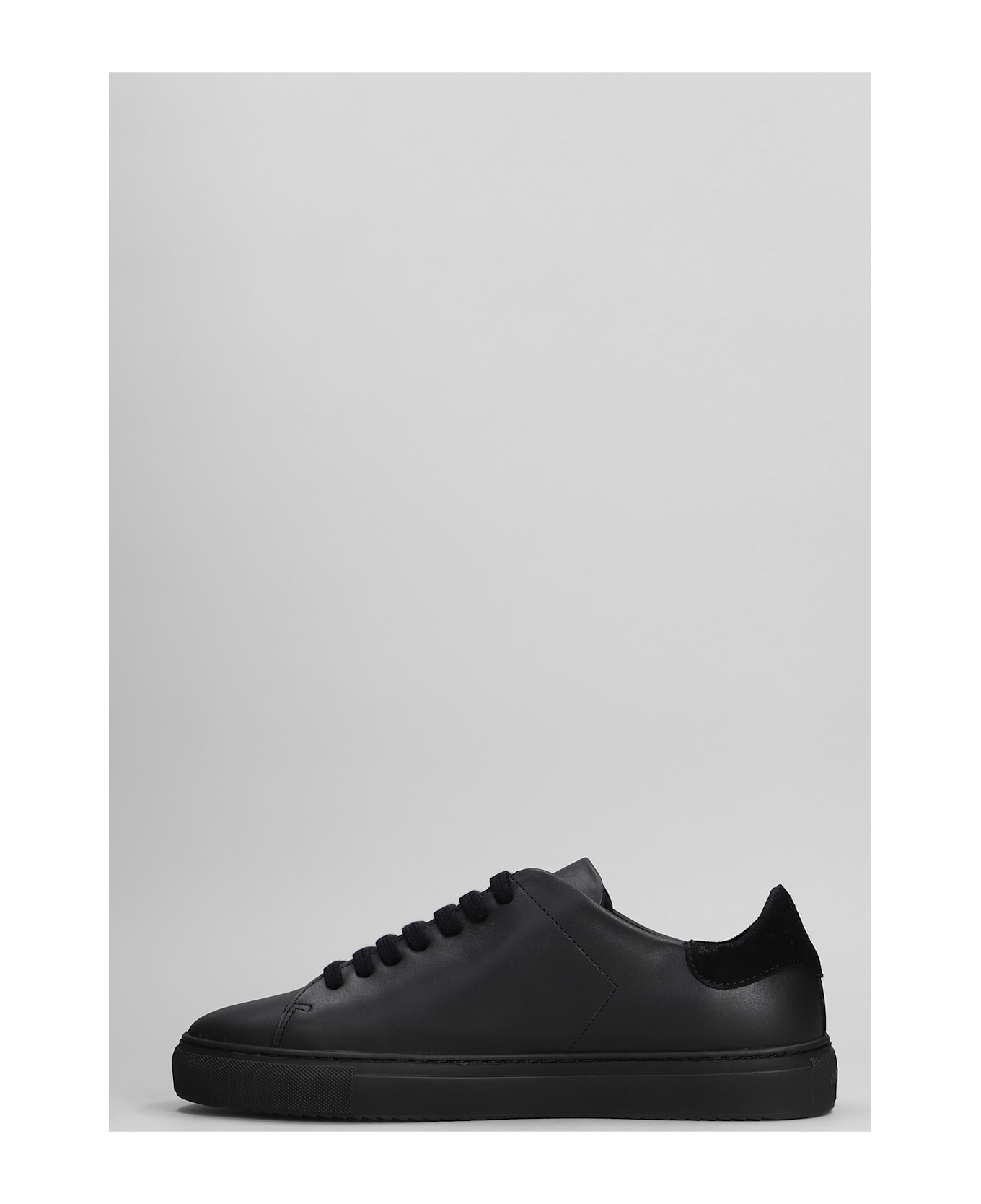 Axel Arigato Clean 90 Sneakers In Black Suede And Leather - black