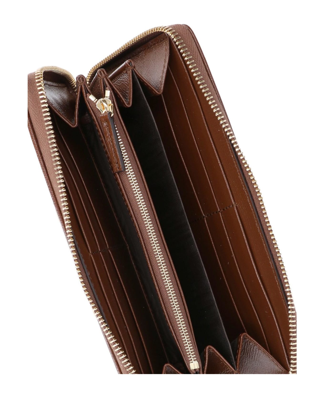 Gucci ' Horsebit 1955' Zip Wallet - Brown Sugar