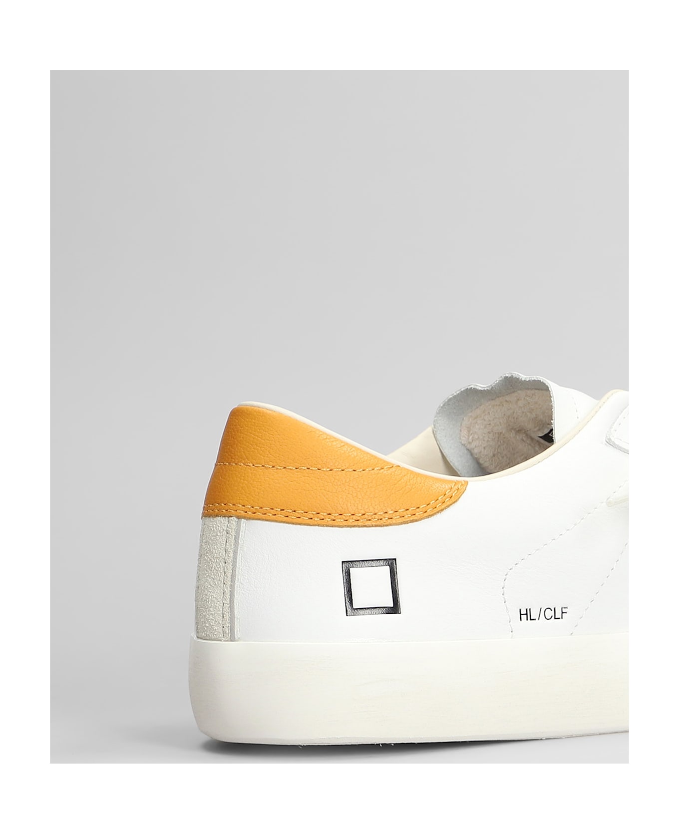 D.A.T.E. Hill Low Sneakers In White Leather - white