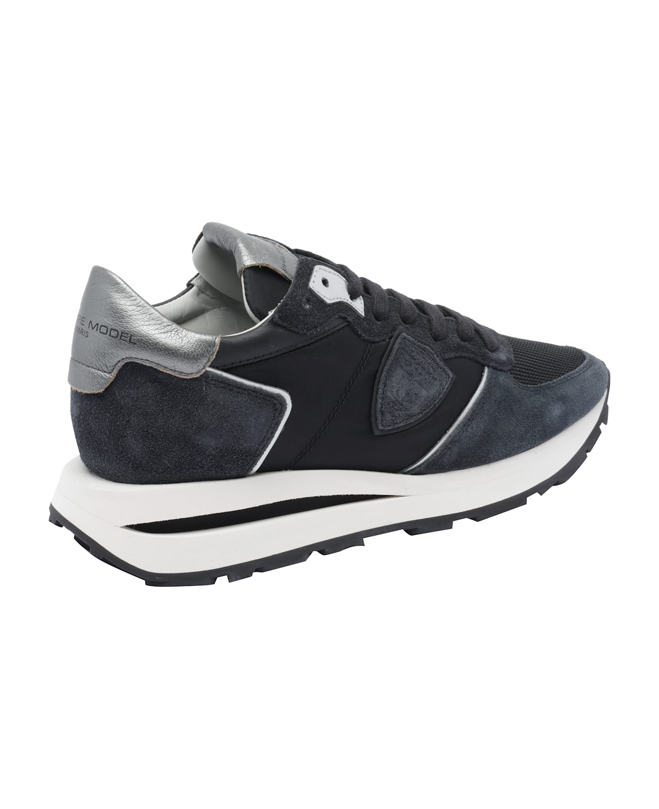Philippe Model Tropez Haute Sneakers - Black