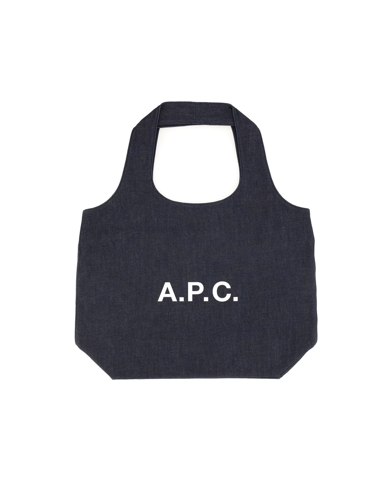 A.P.C. "ninon" Tote Bag - BLUE
