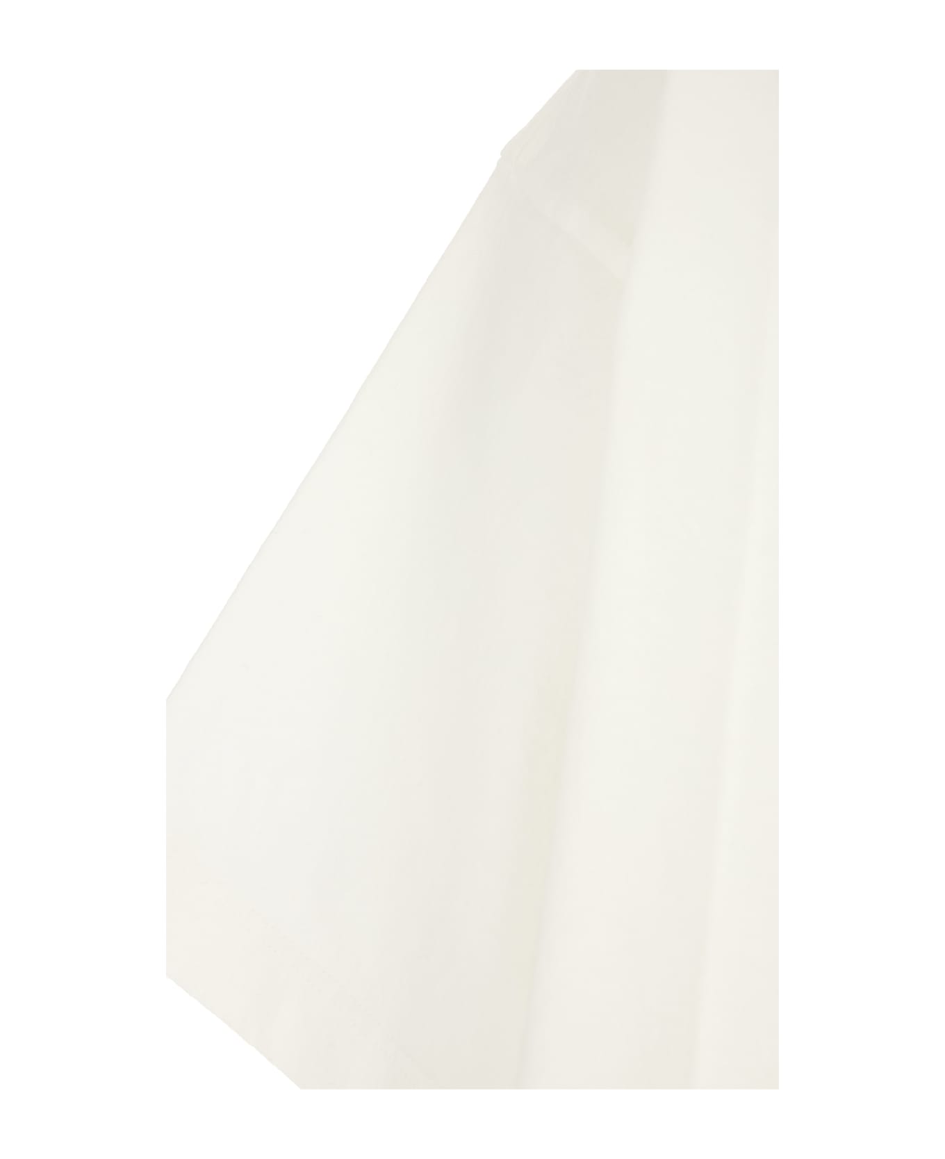 The Row Ivory Cotton Oversize T-shirt - OFF WHITE