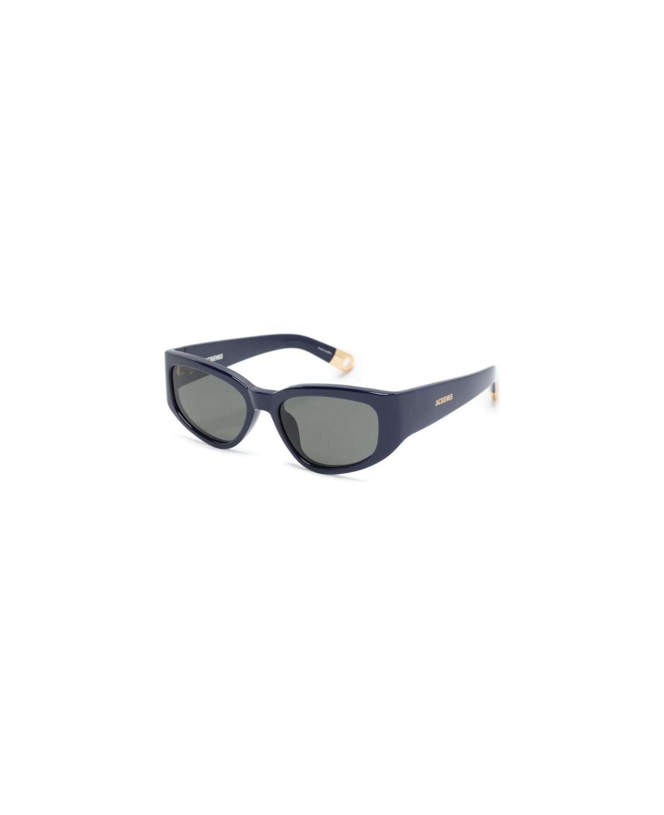 Jacquemus Rectangle Frame Sunglasses - BLUE