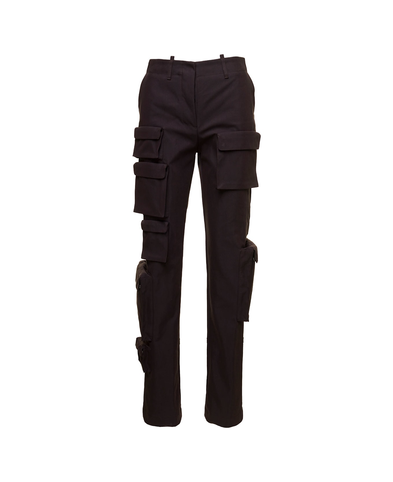 Off-White Multipocket Cargo Pants - Brown