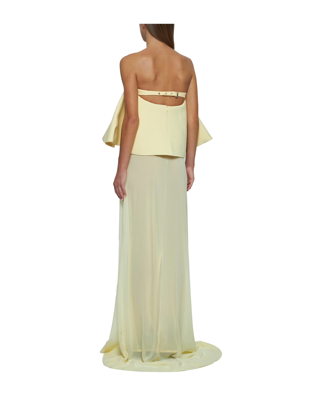 Jacquemus La Robe Vela - PALEYELLOW2