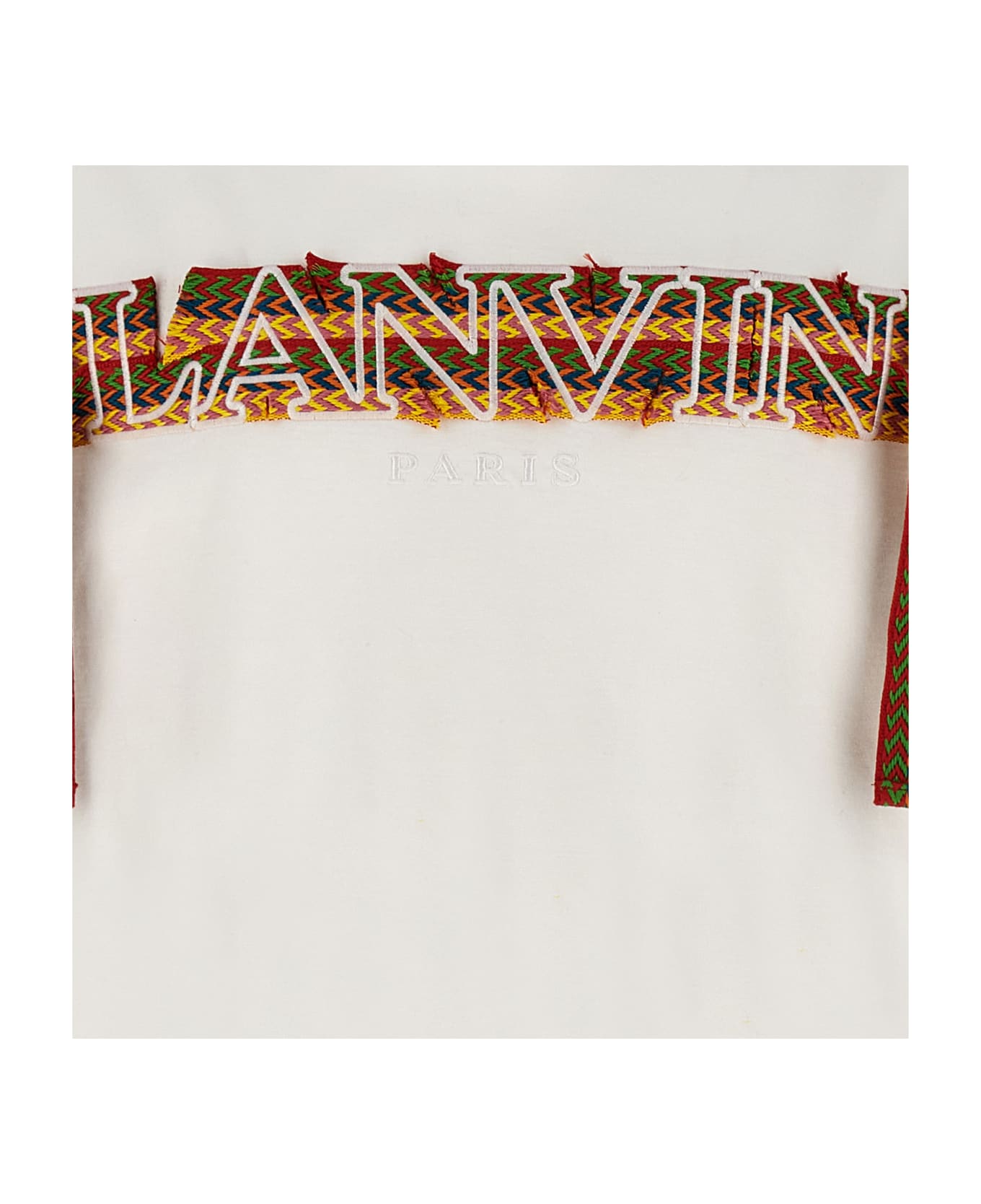 Lanvin 'curb Lace' T-shirt - White