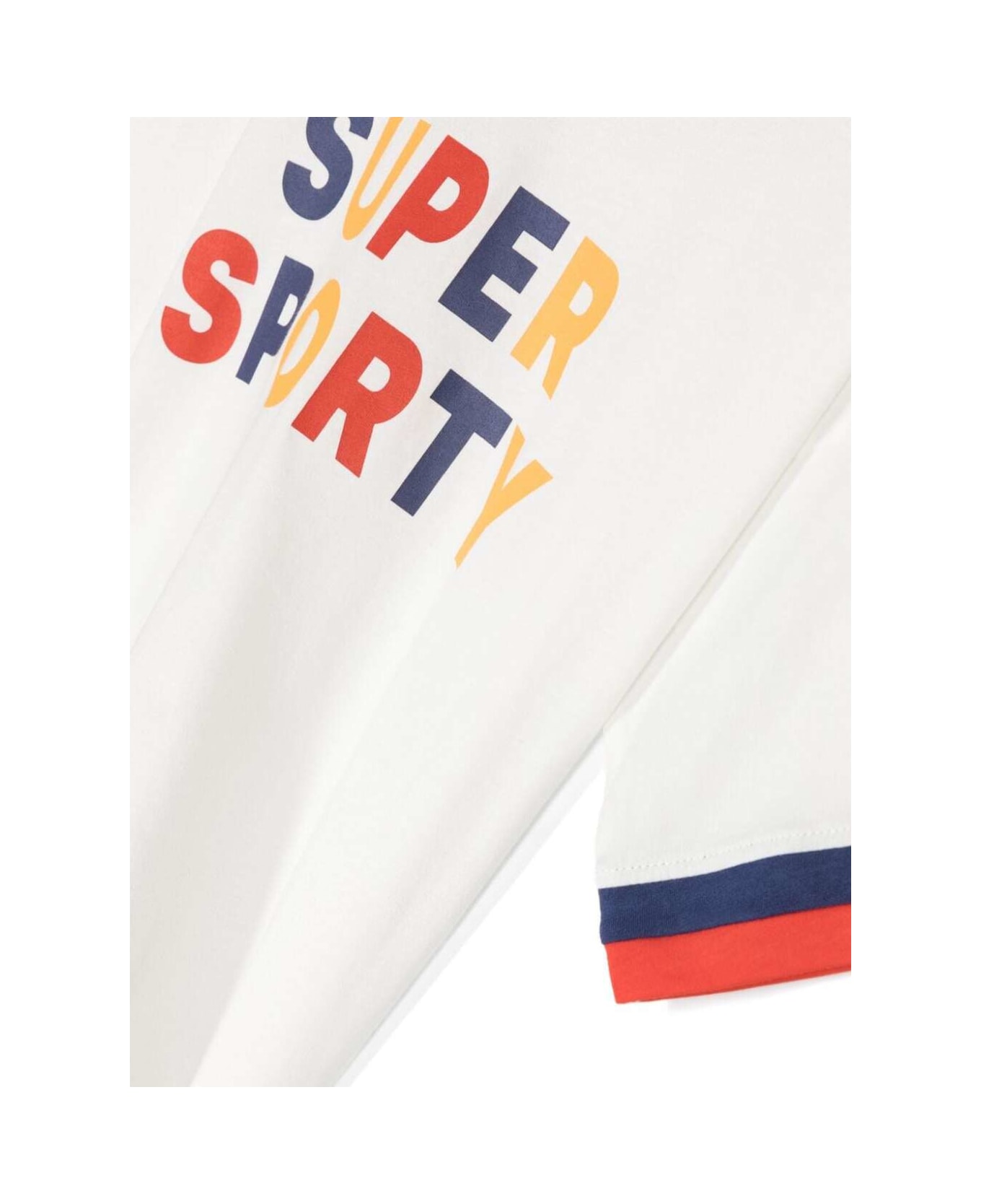 Mini Rodini Super Sporty T-shirt - White