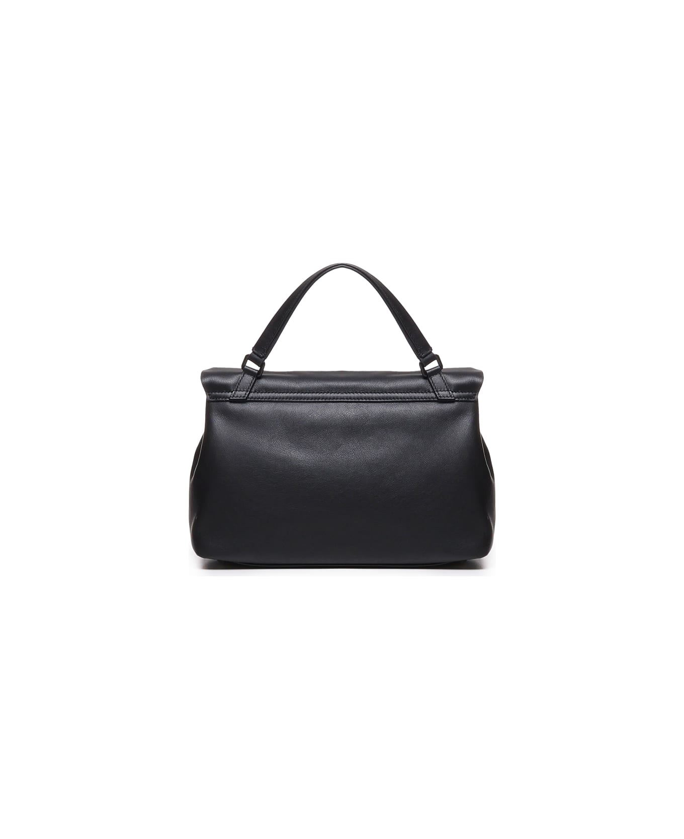 Zanellato Postina Piuma Pillow Bag In Leather - Black