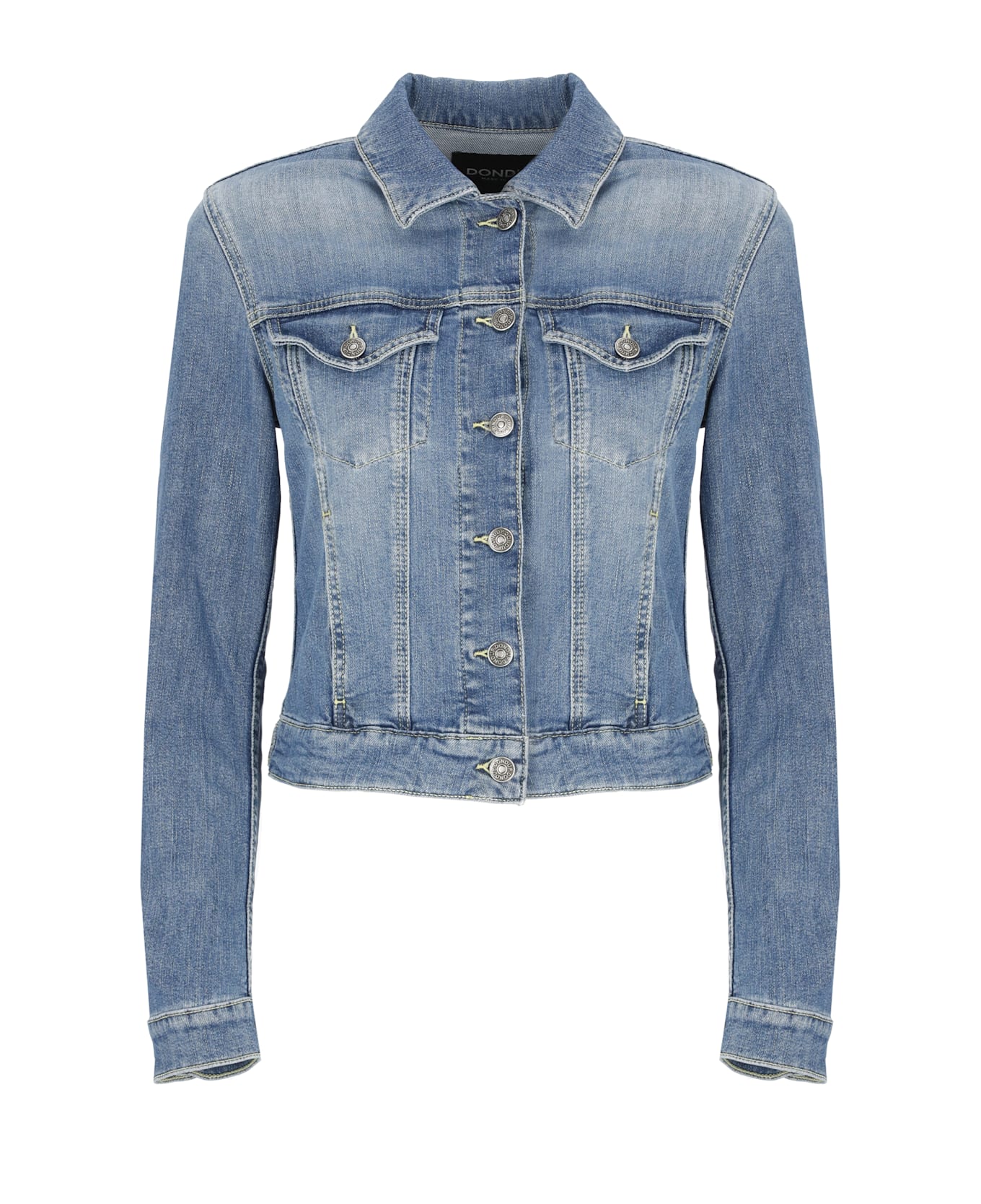 Dondup Cotton Jeans Jacket - Blue