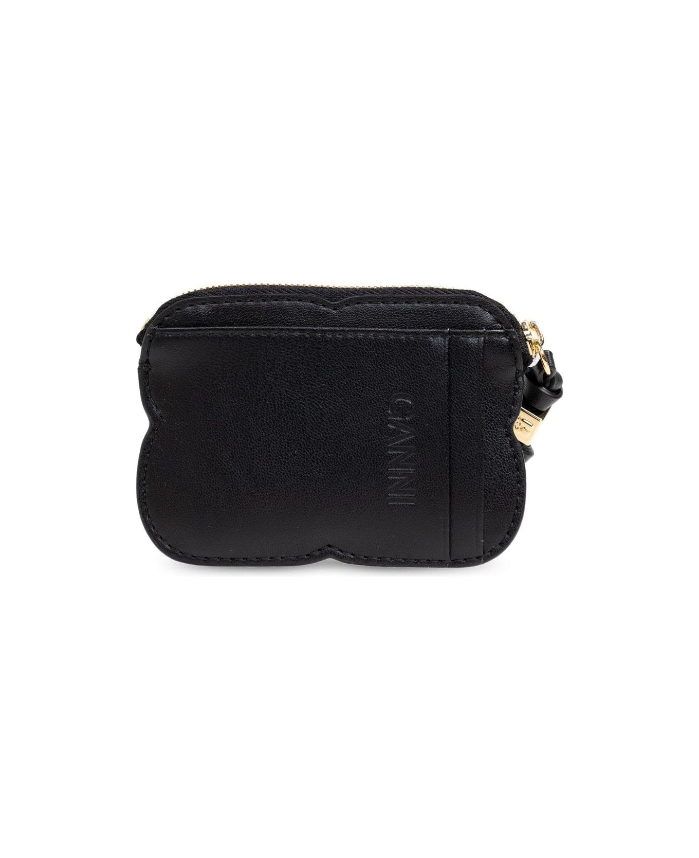 Ganni Card Holder - BLACK