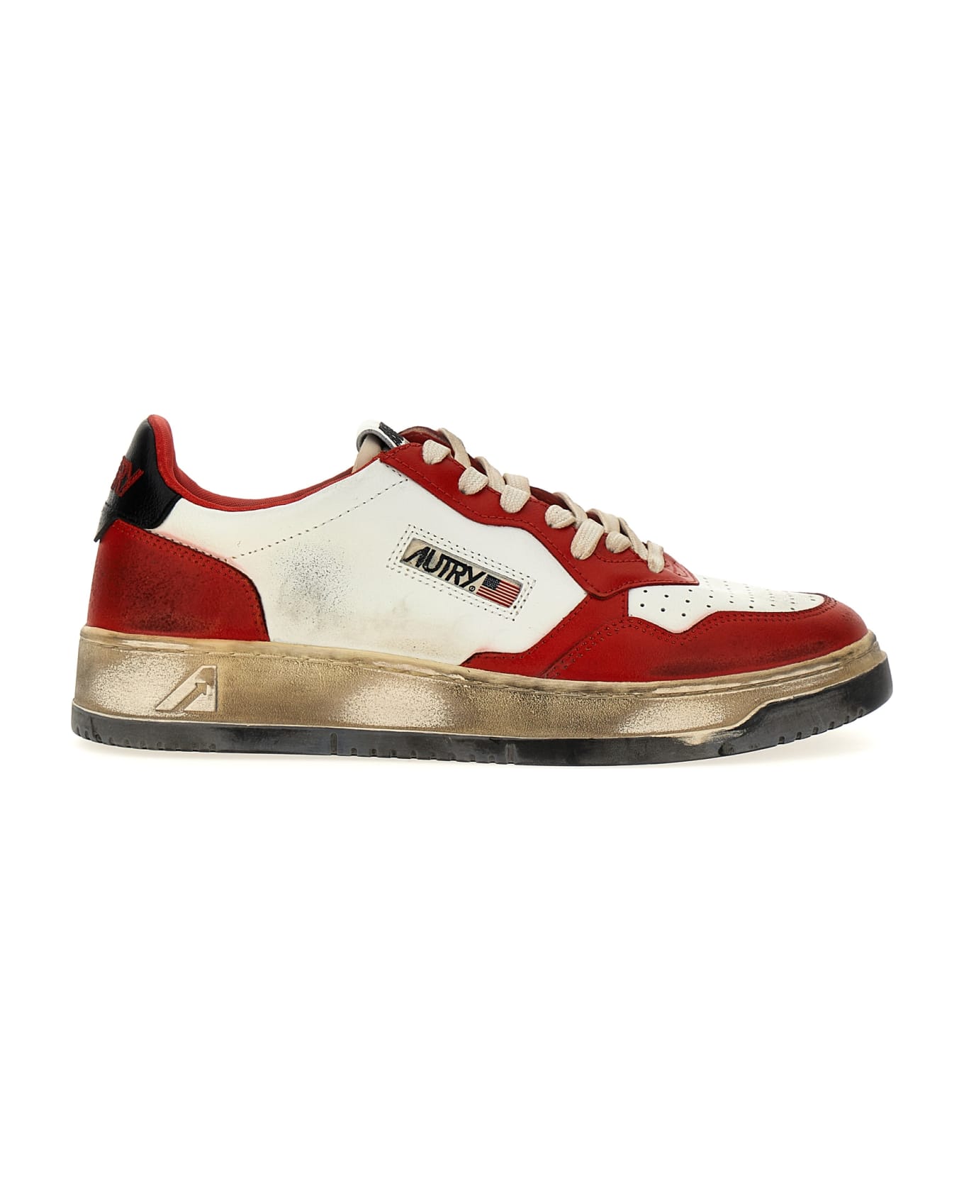 Autry 'super Vintage' Sneakers - Red