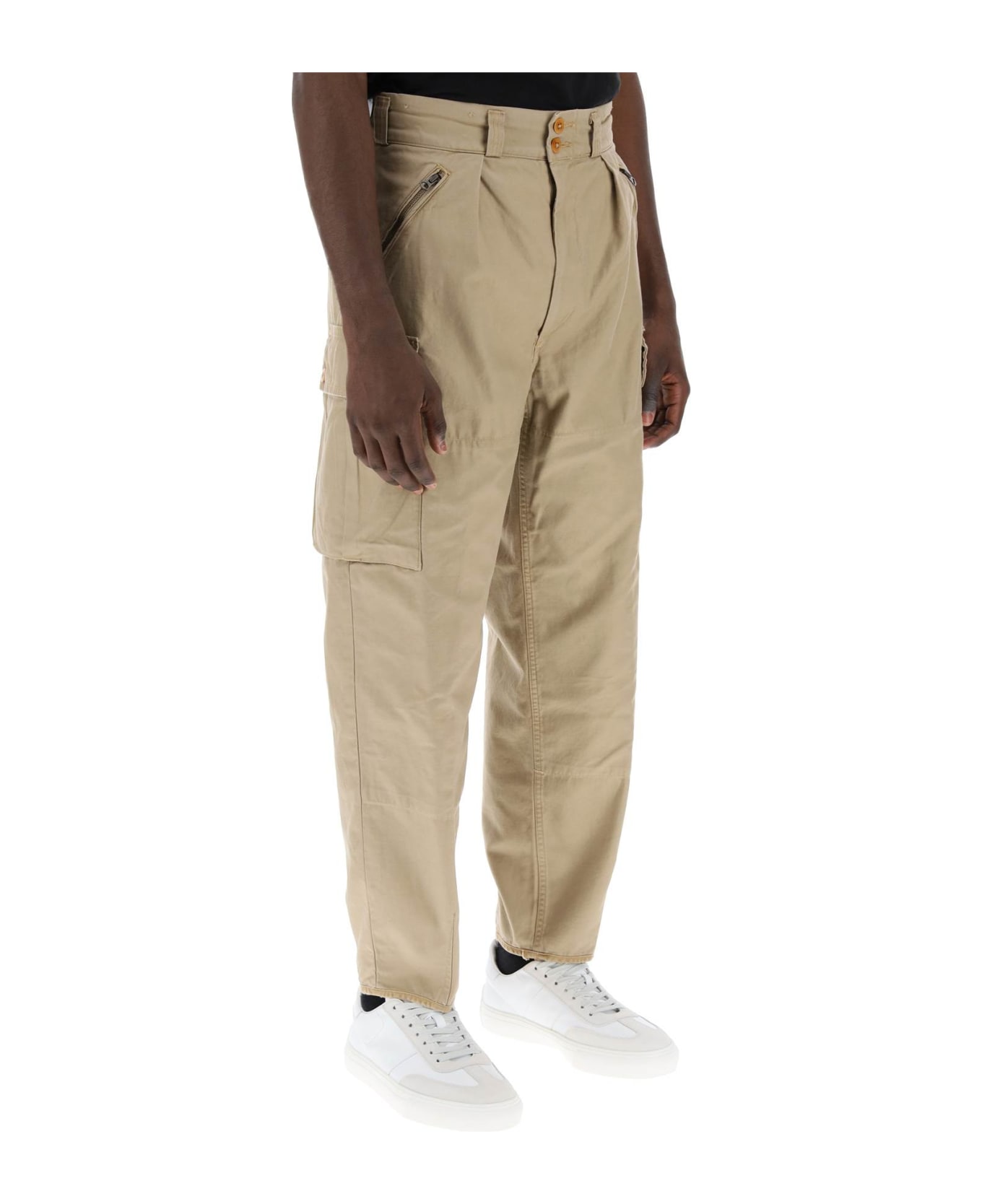 Polo Ralph Lauren Cotton Cargo Pants - DESERT KHAKI (Beige) ボトムス