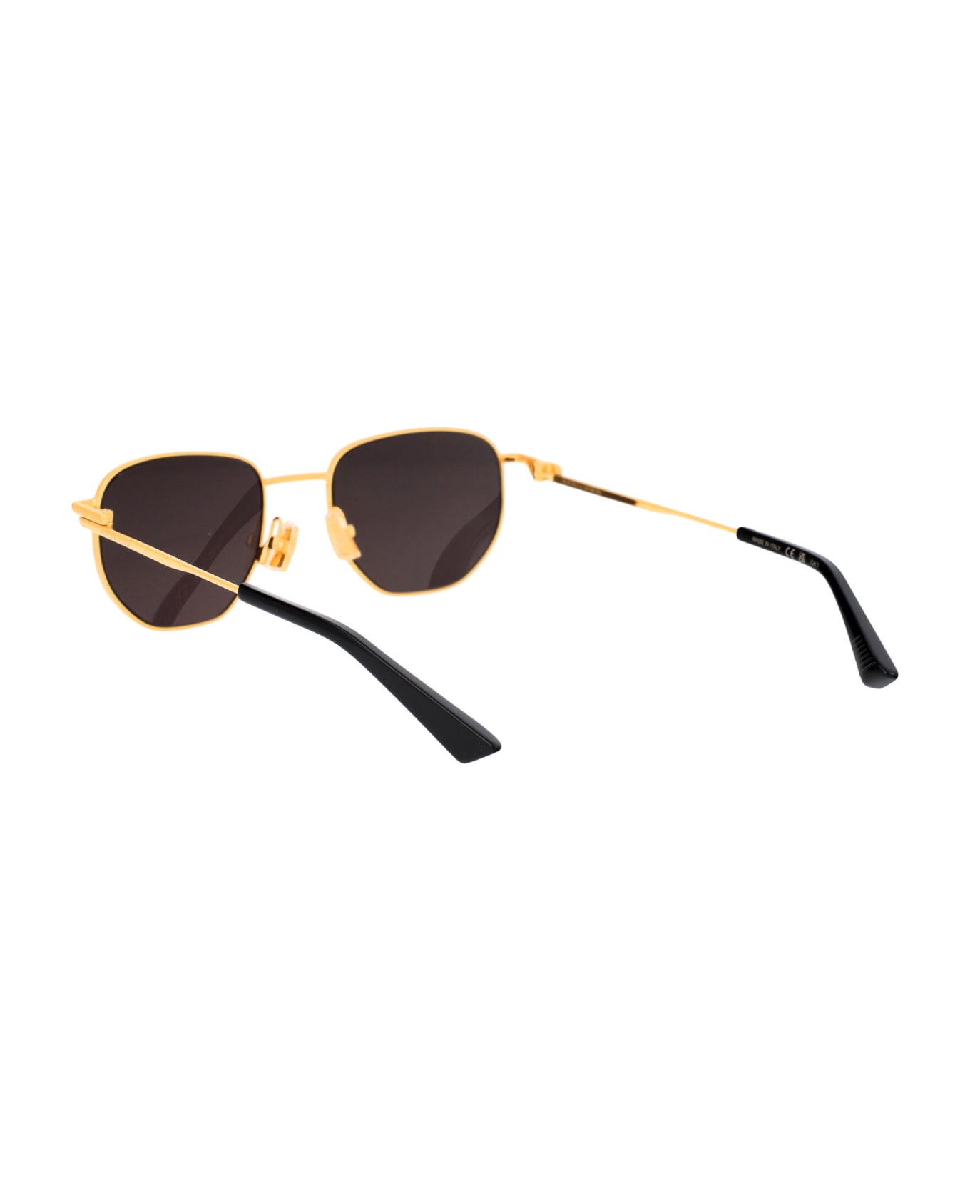 Bottega Veneta Eyewear Bv1301s Sunglasses - 001 GOLD GOLD GREY