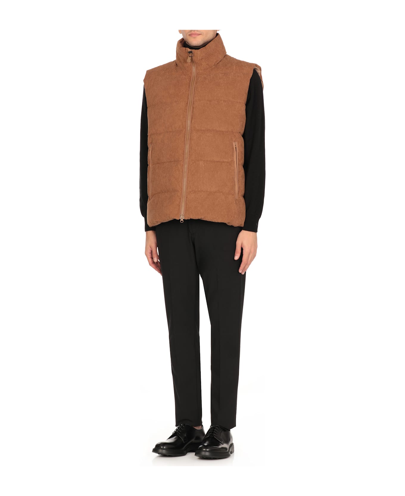 Save the Duck Euryops Sleeveless Jacket - Brown