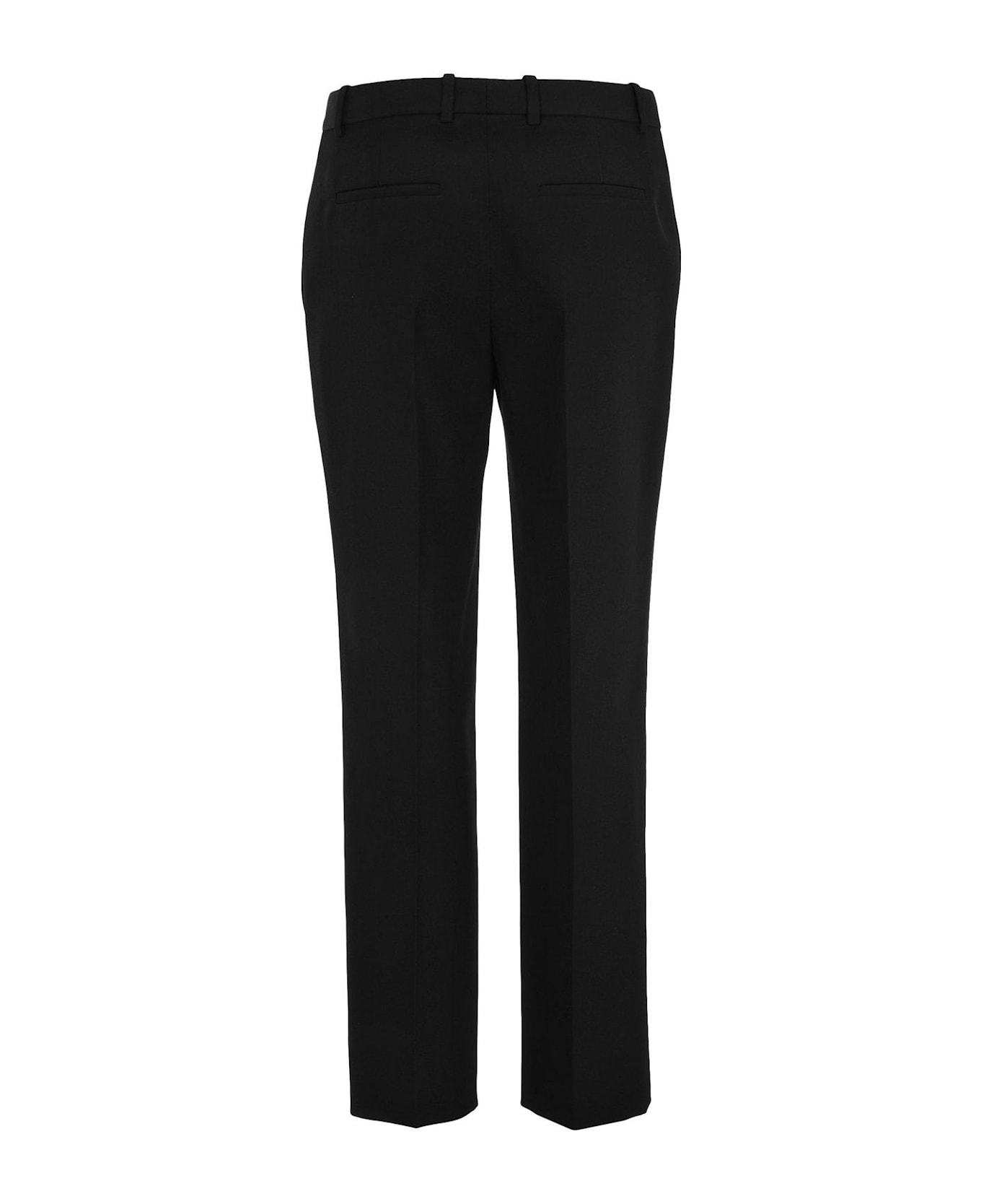 Givenchy Contrasting Trim Tuxedo Trousers - BLACK