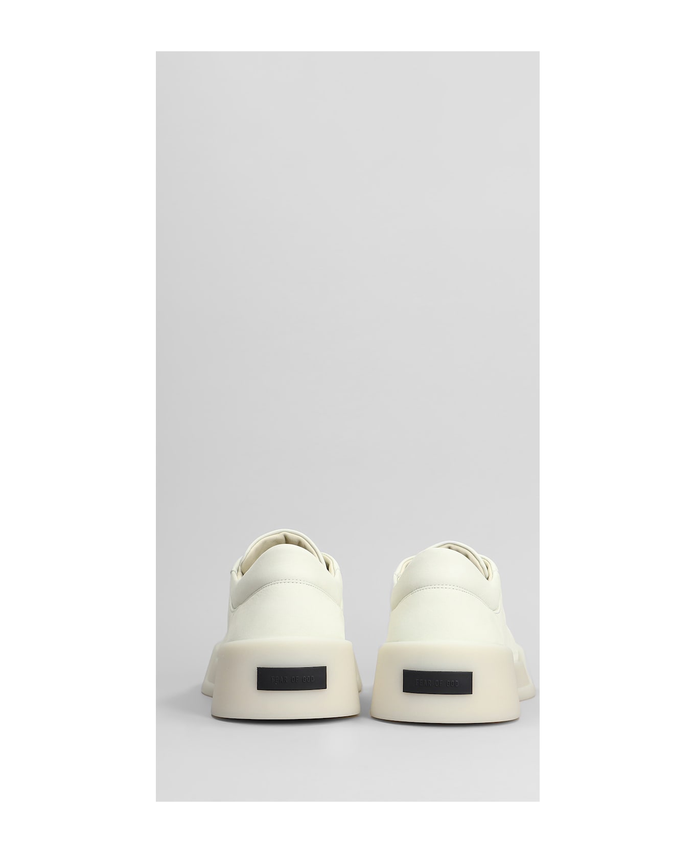 Fear of God Aerobic Low Sneakers In Beige Suede - beige