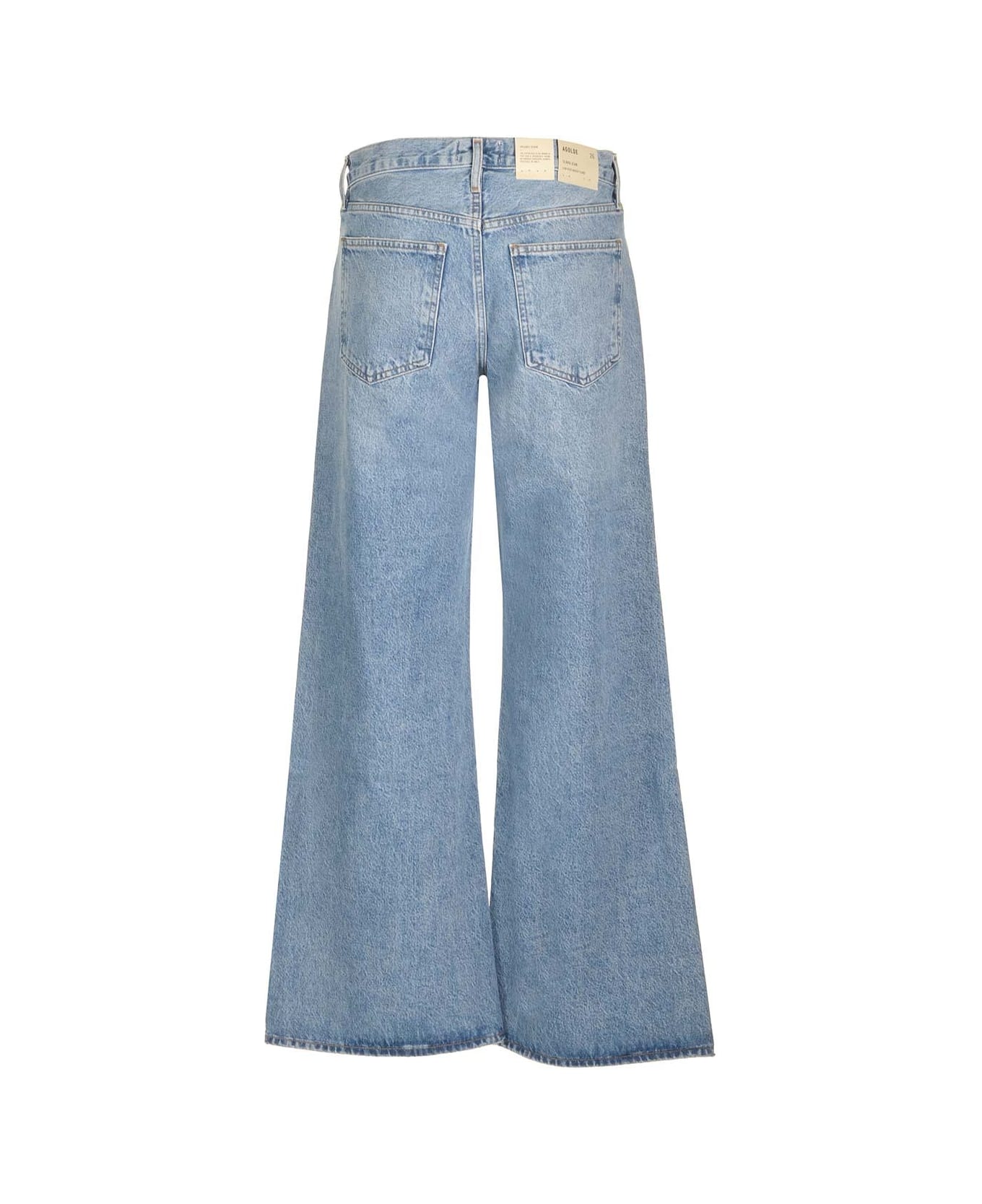 AGOLDE 
clara
 Wide Leg Jeans - BLUE