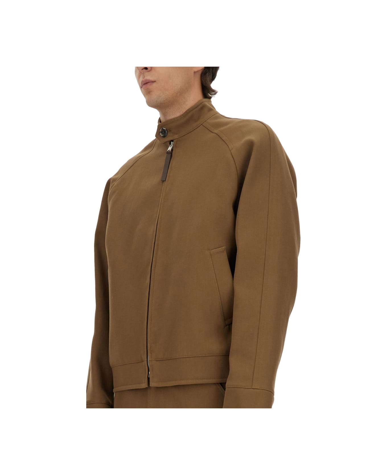 Moschino Cotton Jacket - BROWN