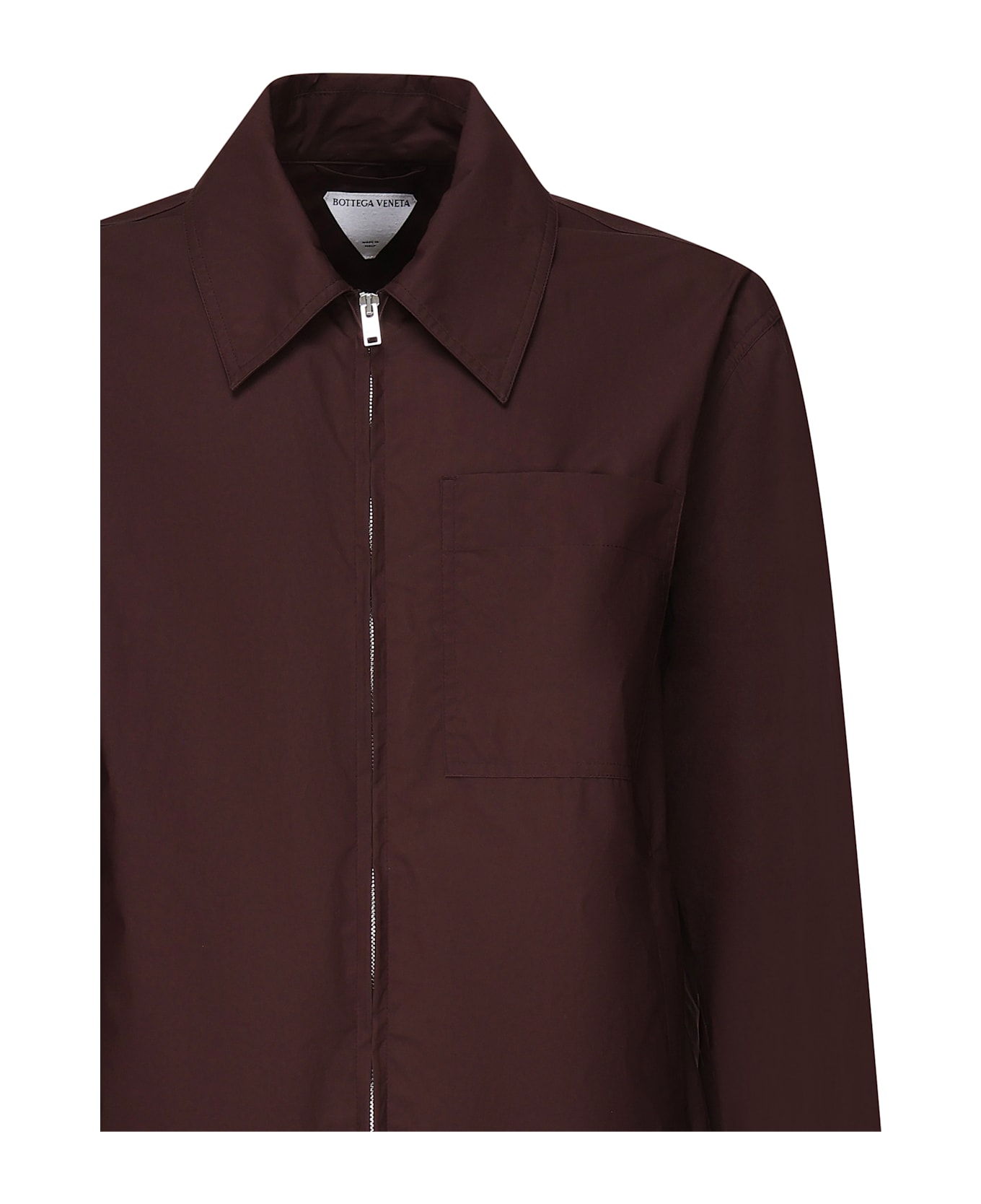Bottega Veneta Cotton Poplin Jacket - Bordeaux