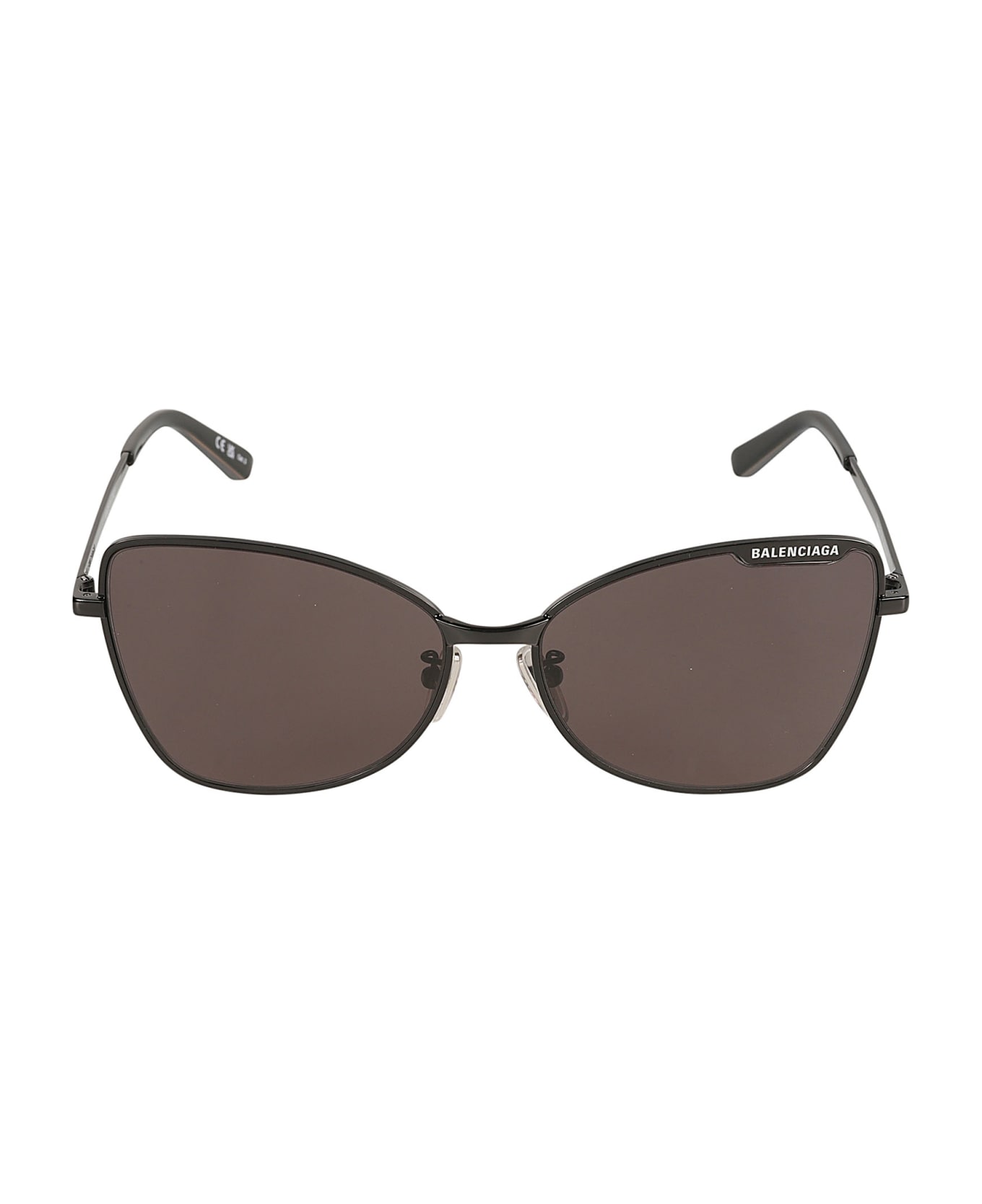 Balenciaga Eyewear Butterfly Frame Sunglasses - Black/Grey