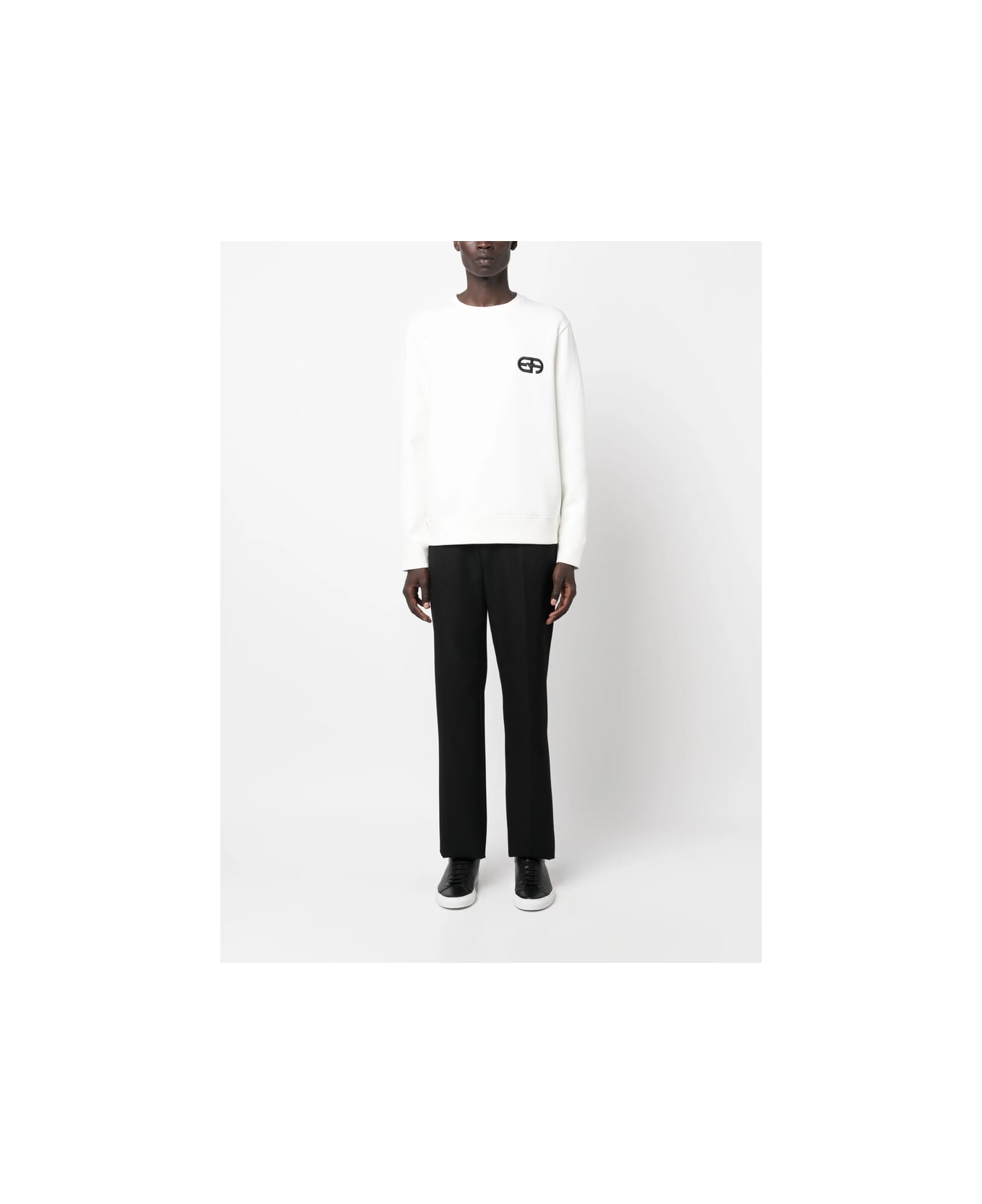 Emporio Armani Sweatshirt - WHITE
