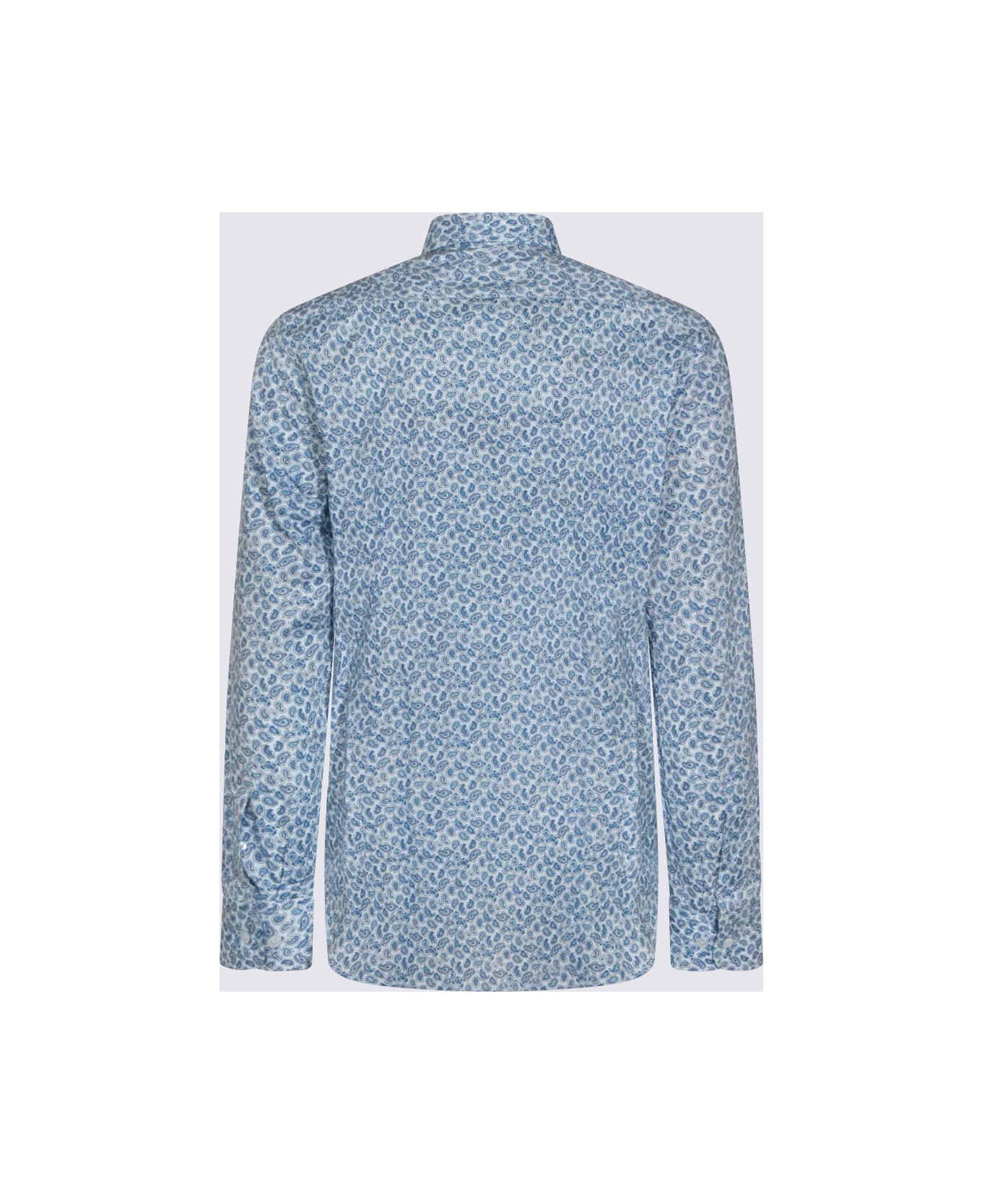 Etro Blue Cotton Shirt - Blue